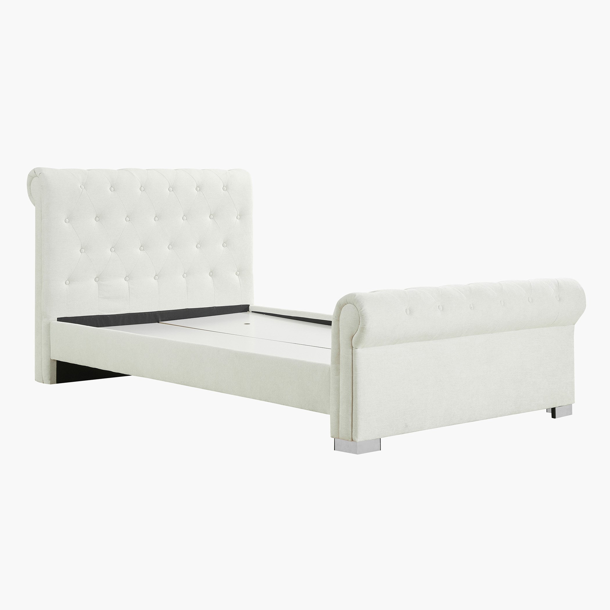 سرير مزدوج منجد توين من أشلي - 120x200 سم-hbxbedroom-bedsandbedsets-upholsteredbeds-twin-image-2