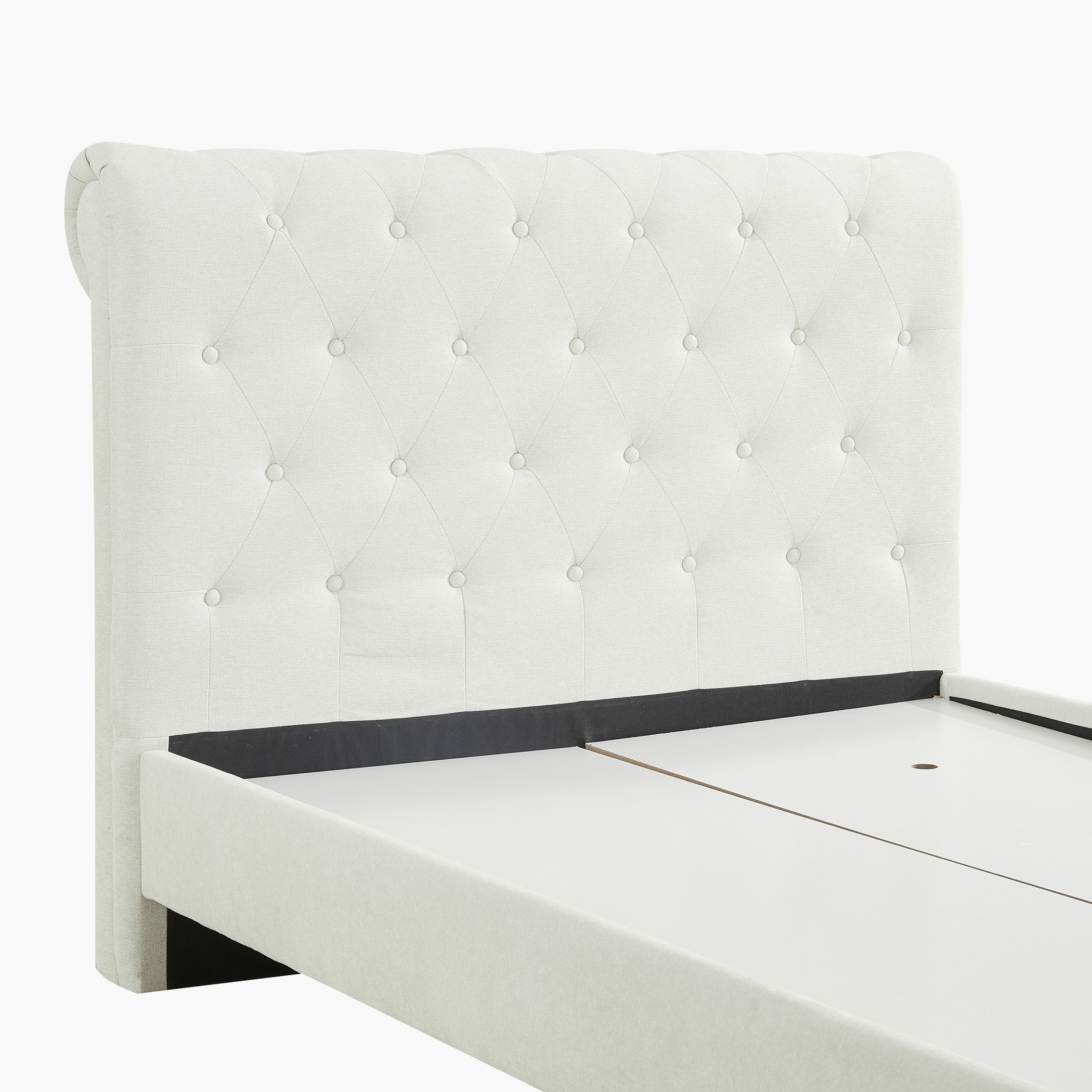 سرير مزدوج منجد توين من أشلي - 120x200 سم-hbxbedroom-bedsandbedsets-upholsteredbeds-twin-image-3