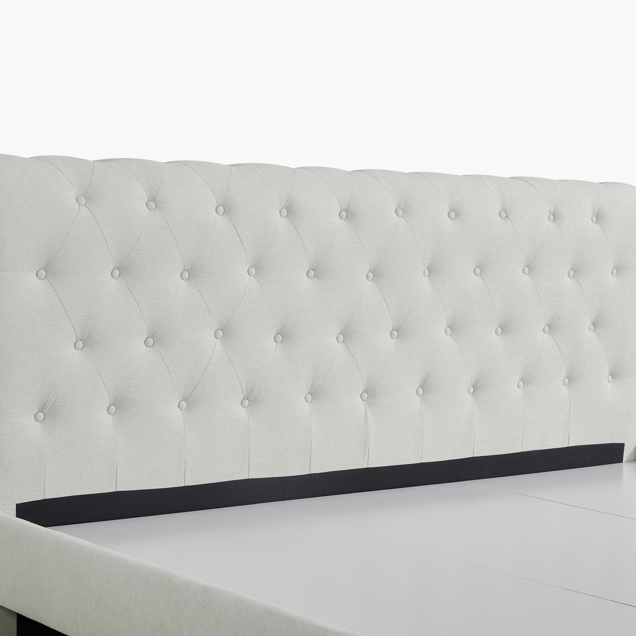 سرير سوبر كينج منجد من آشلي- 200x200 سم-hbxbedroom-bedsandbedsets-beds-superking-image-4