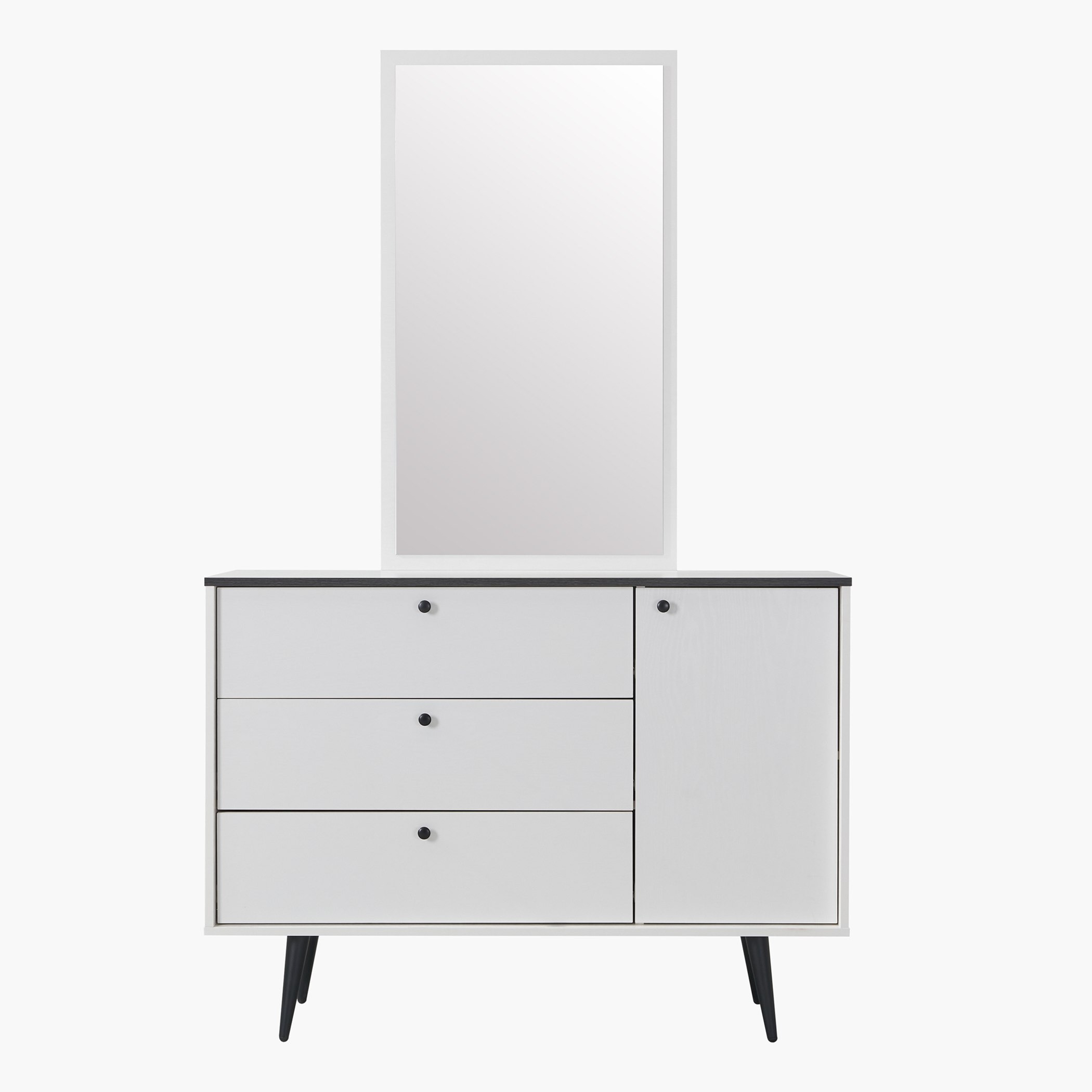 Finland 3-Drawer 1-Door Master Dresser without Mirror-hbxfurniture-bedroom-dressersandmirrors-image-2