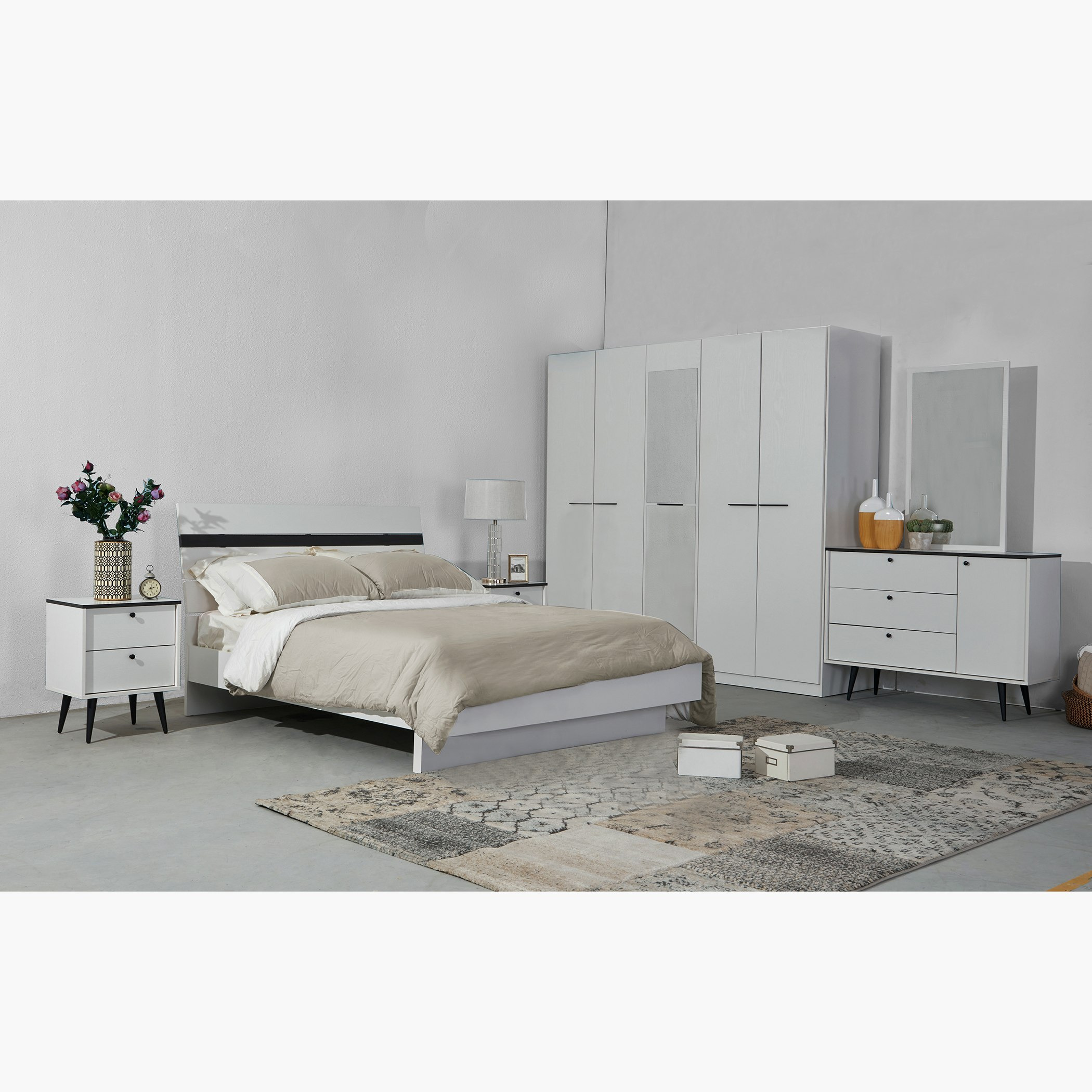 Finland 3-Drawer 1-Door Master Dresser without Mirror-hbxfurniture-bedroom-dressersandmirrors-image-8