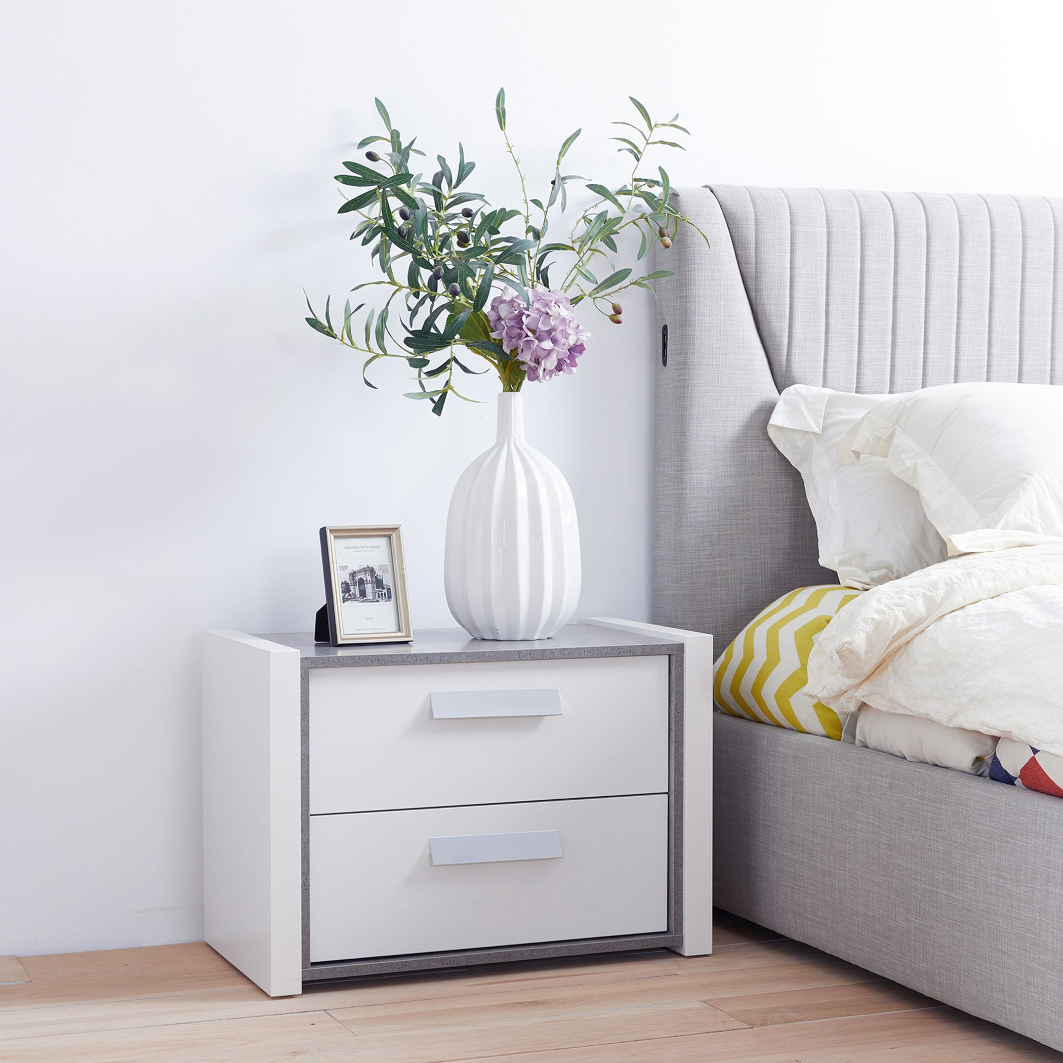 طقم غرفة نوم ذكية سوبر كينج 5 قطع من سيمنتينو - 200x200 سم-hbxbedroom-bedsandbedsets-bedroomsets-superking-image-7