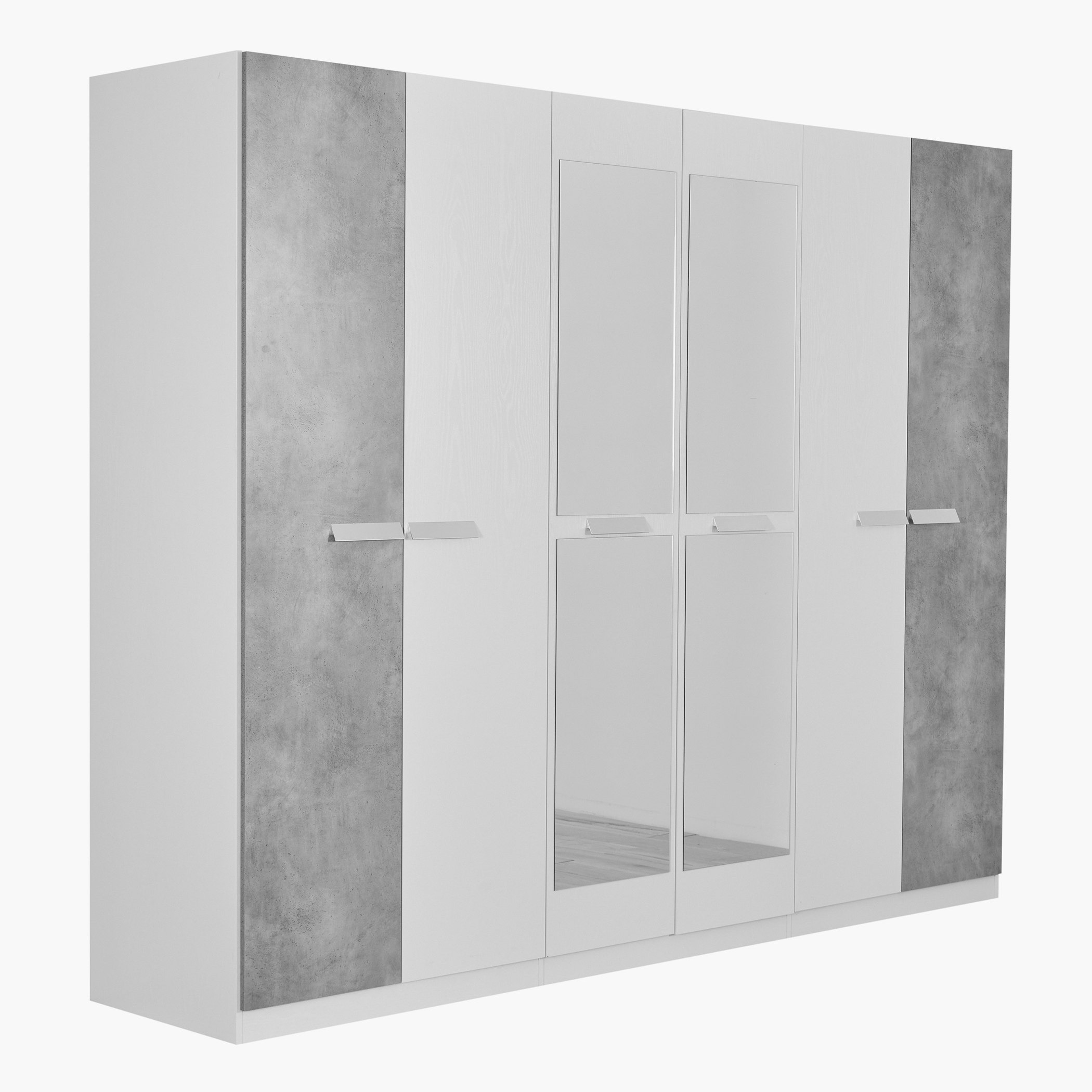 خزانة ملابس 6 أبواب مع مرآتين من سيمينتينو-hbxfurniture-wardrobes-image-2