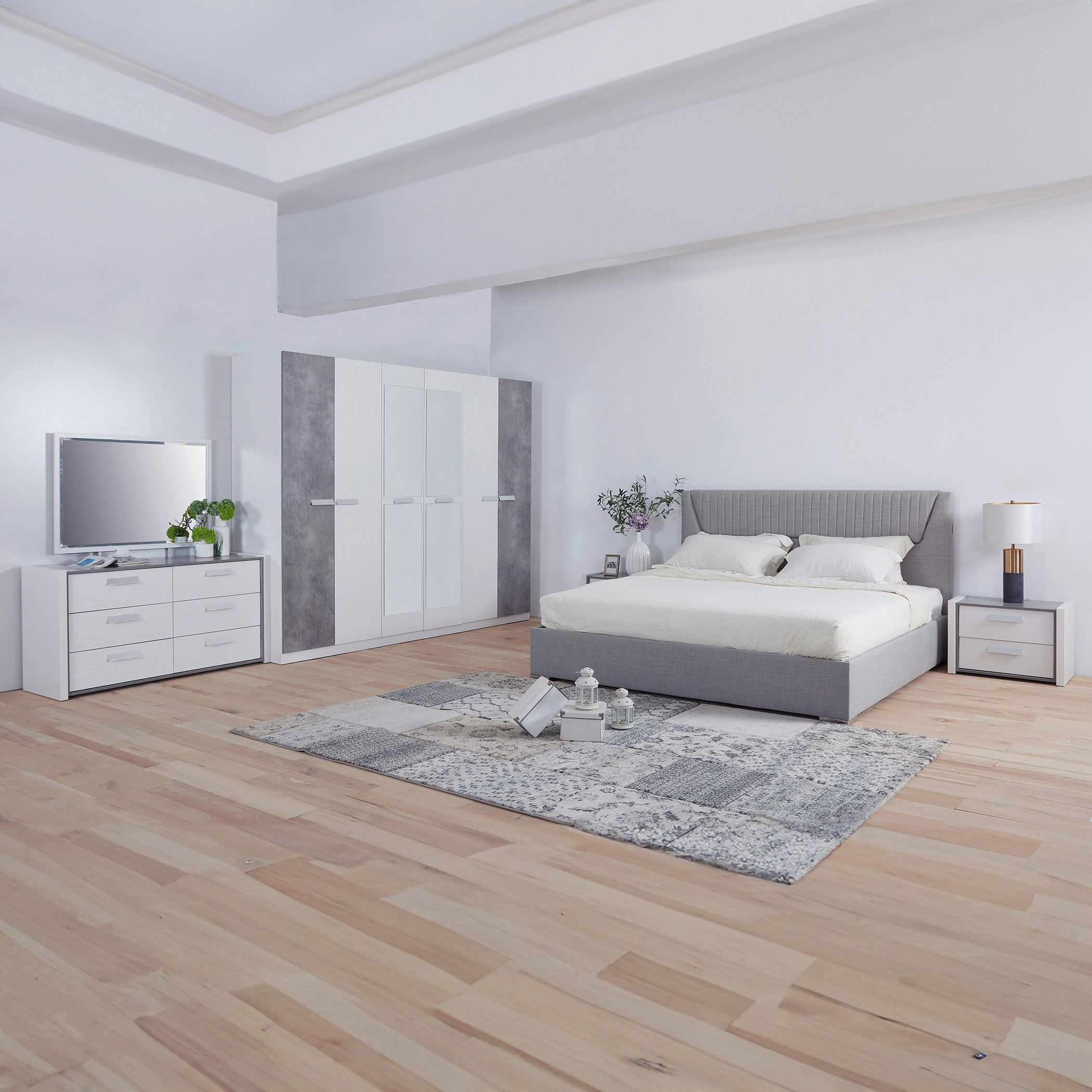 خزانة ملابس 6 أبواب مع مرآتين من سيمينتينو-hbxfurniture-wardrobes-image-9