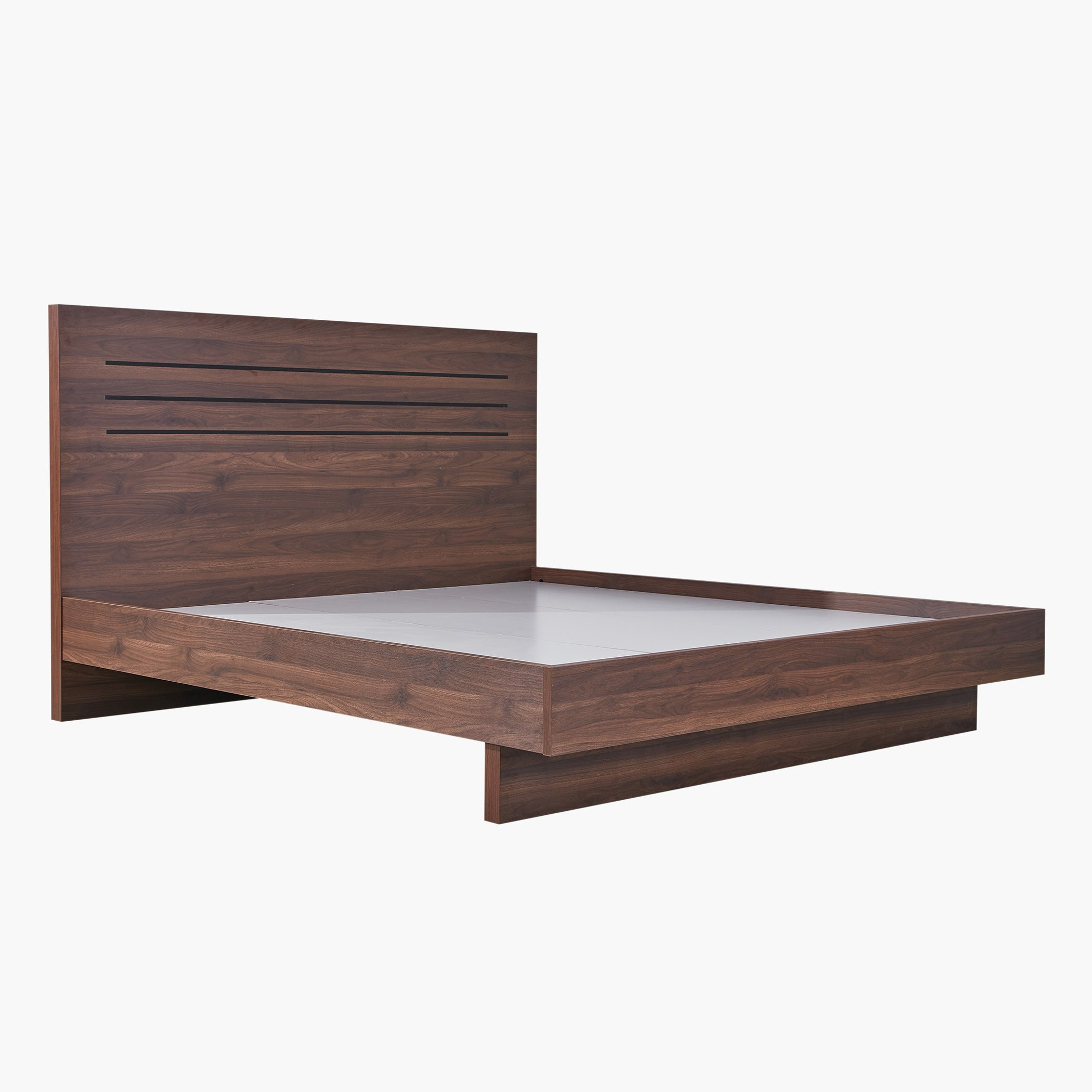 Patara Queen Bed with Floating Footboard - 150x200 cm-hbxbedroom-bedsandbedsets-beds-queen-image-2