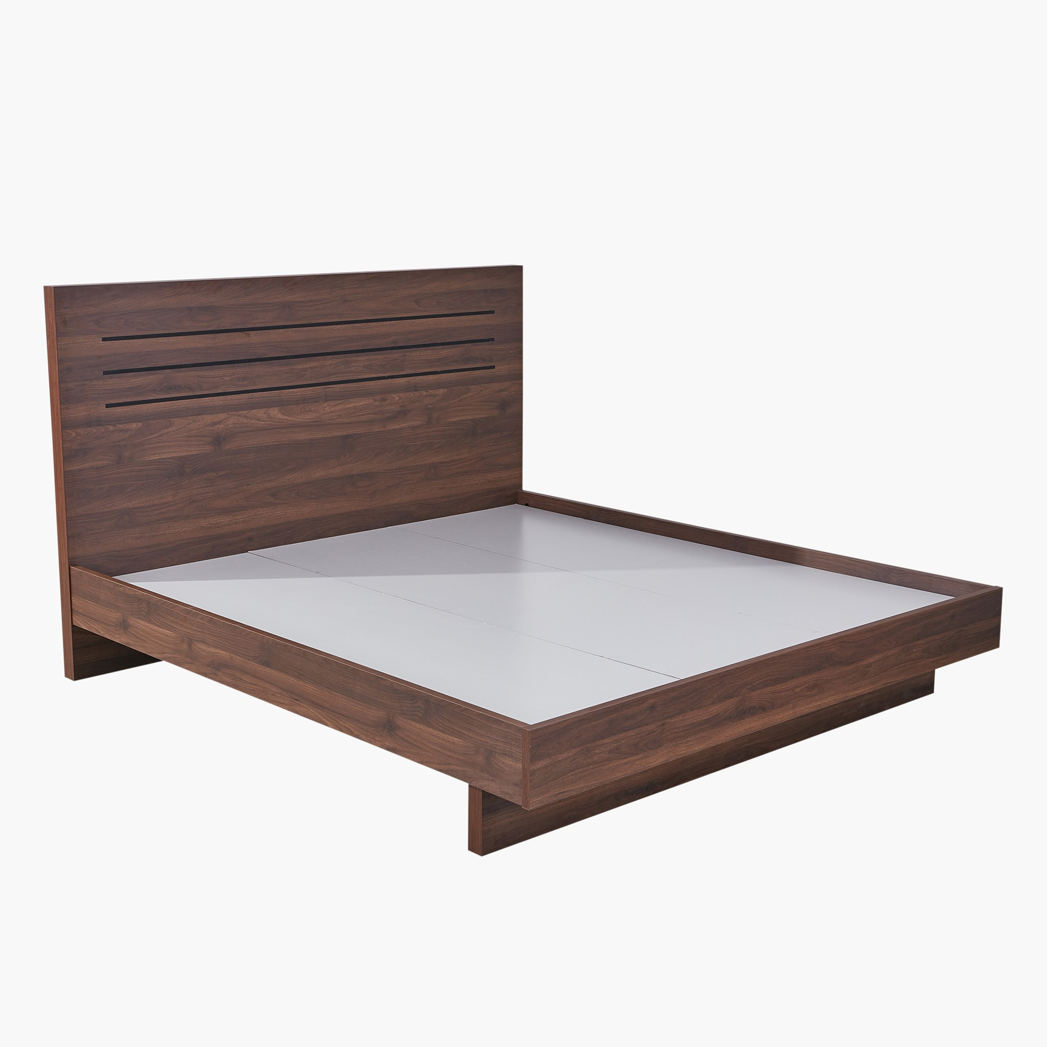 Patara Queen Bed with Floating Footboard - 150x200 cm-hbxbedroom-bedsandbedsets-beds-queen-image-3