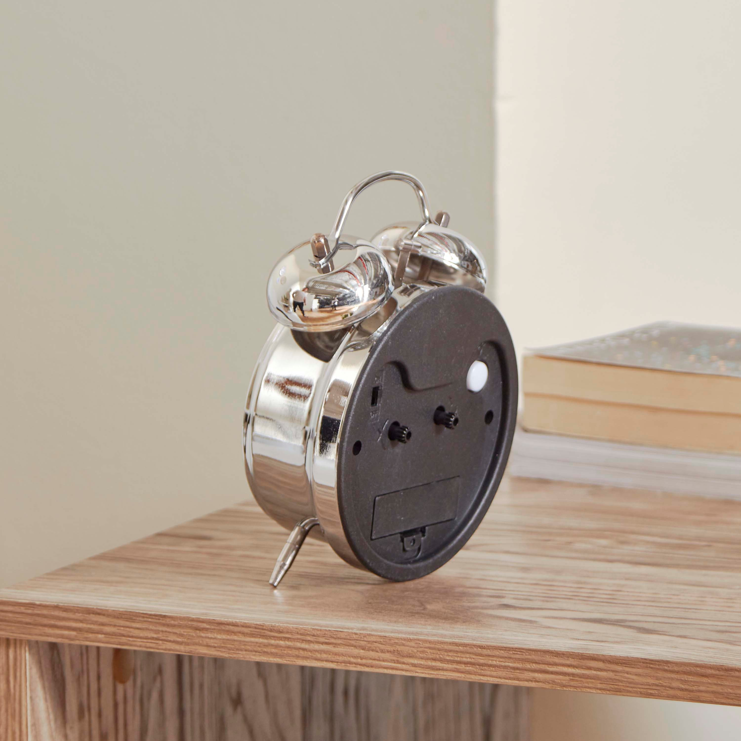 ساعة منبه بطلاء معدن من زوا - 18x10 سم-hbxhomeware-hbxdecorandfurnishings-image-3