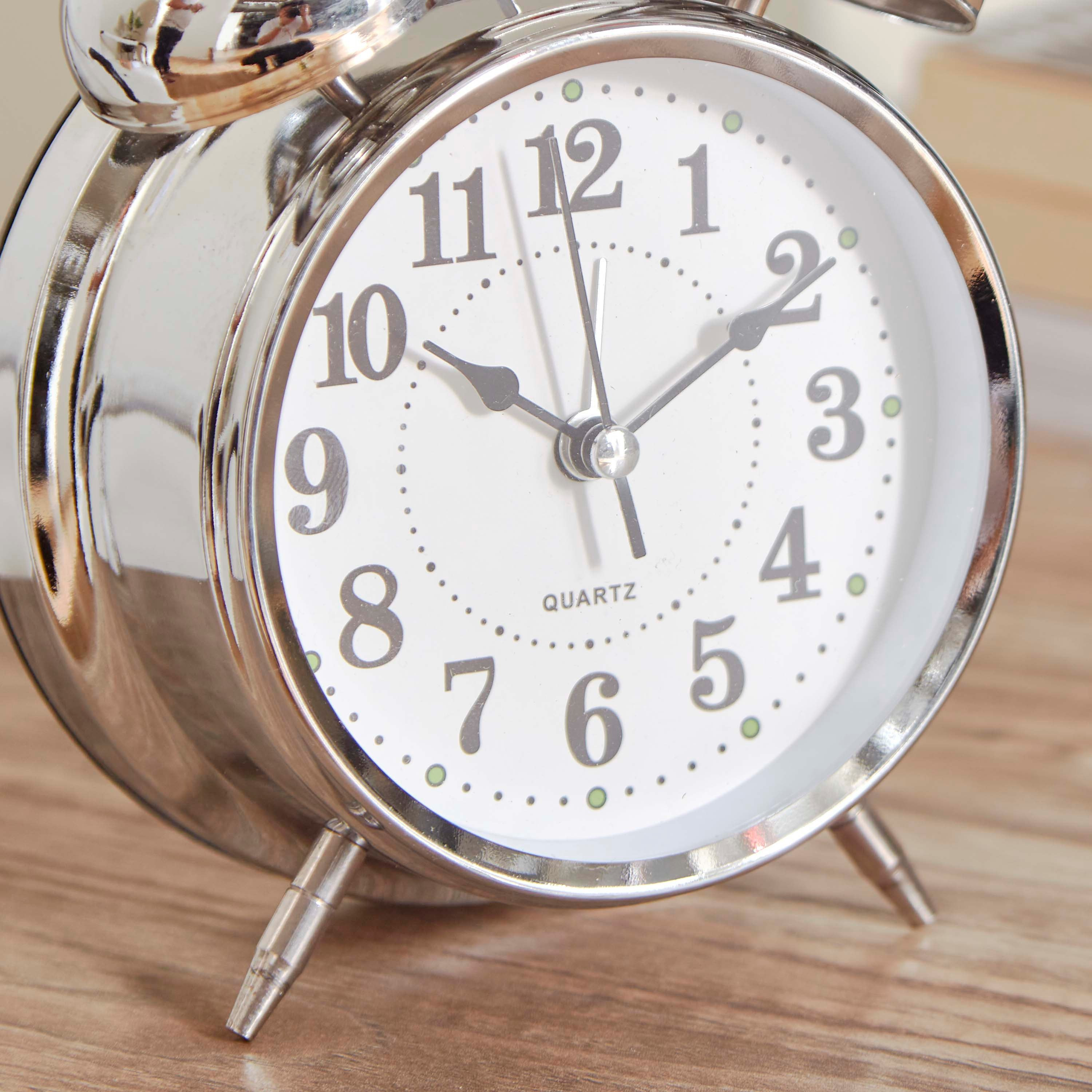 ساعة منبه بطلاء معدن من زوا - 18x10 سم-hbxhomeware-hbxdecorandfurnishings-image-4
