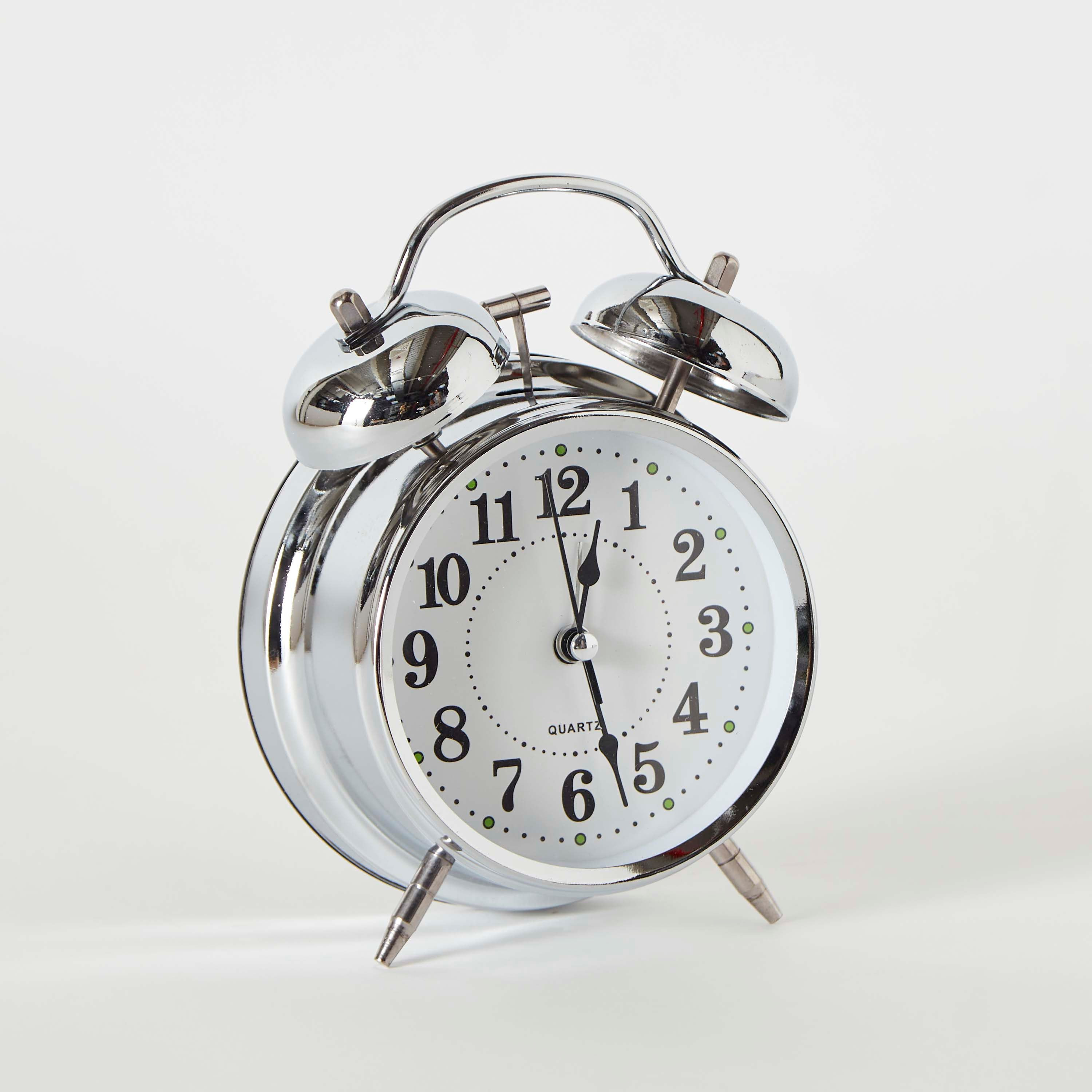 ساعة منبه بطلاء معدن من زوا - 18x10 سم-hbxhomeware-hbxdecorandfurnishings-image-8