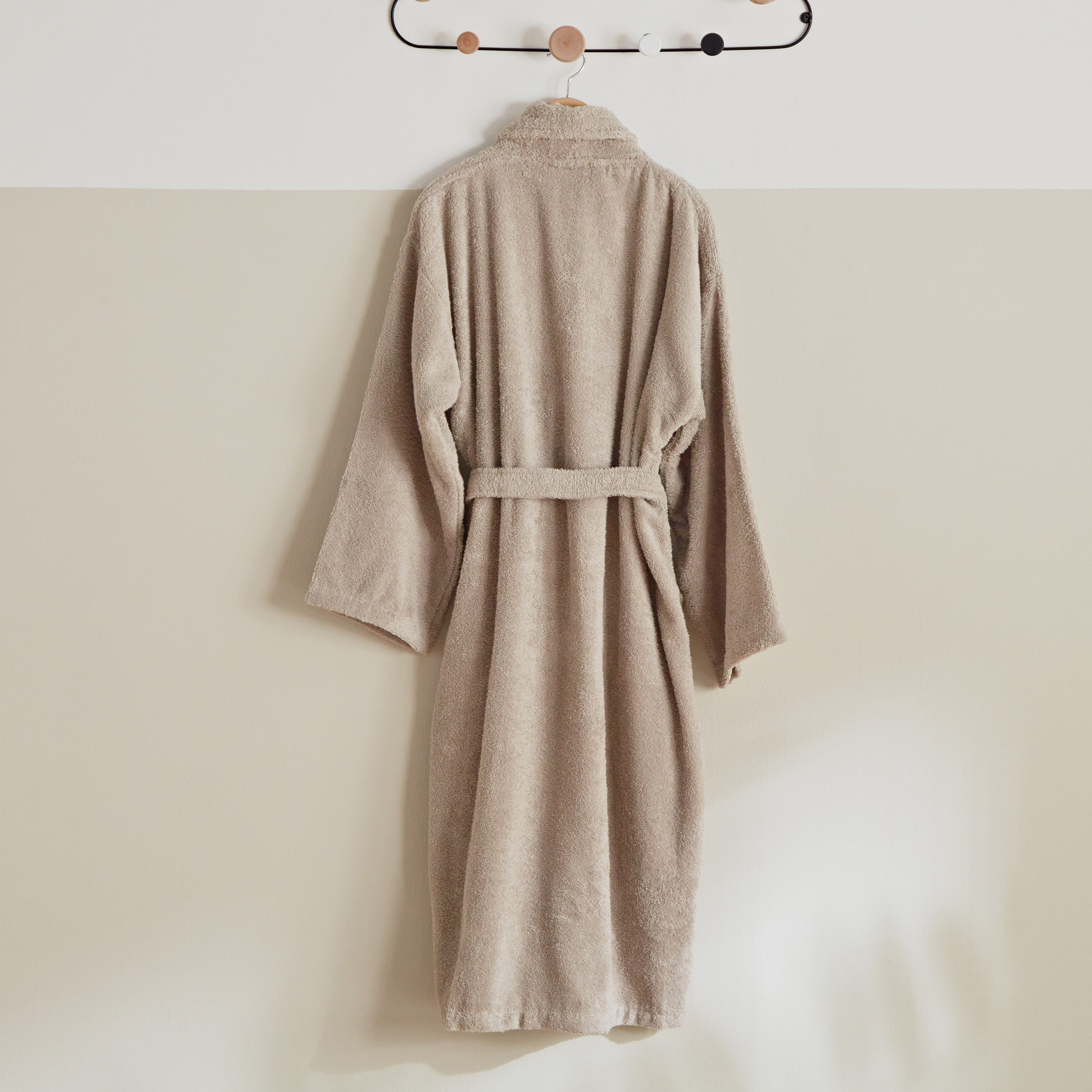 روب حمّام منسدل للبالغين من إسنشيال - كبير-hbxbathroom-bathroomtextiles-image-4