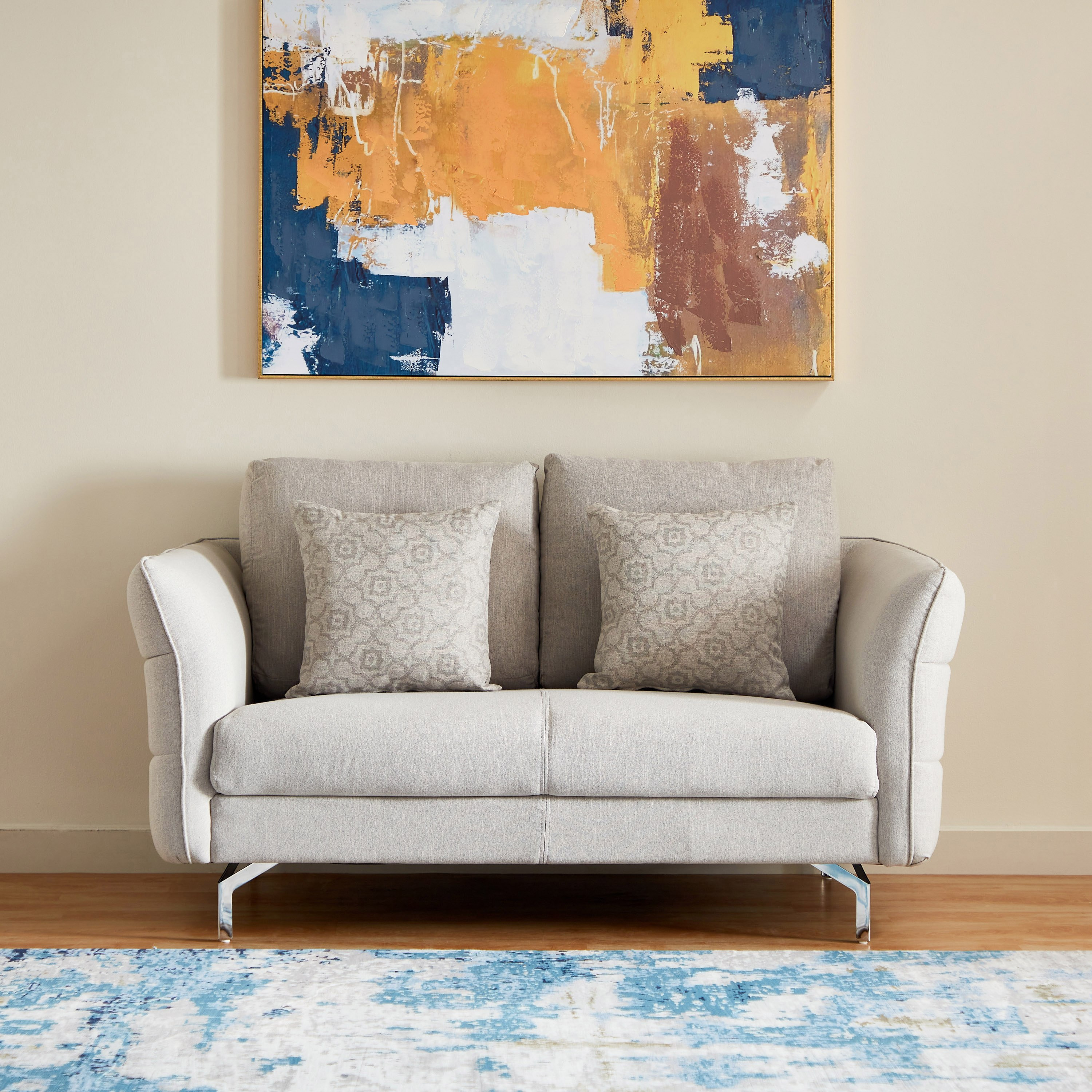كنبة مقعدين قماش - برينت-hbxlivingroom-sofasandarmchairs-sofas-image-2