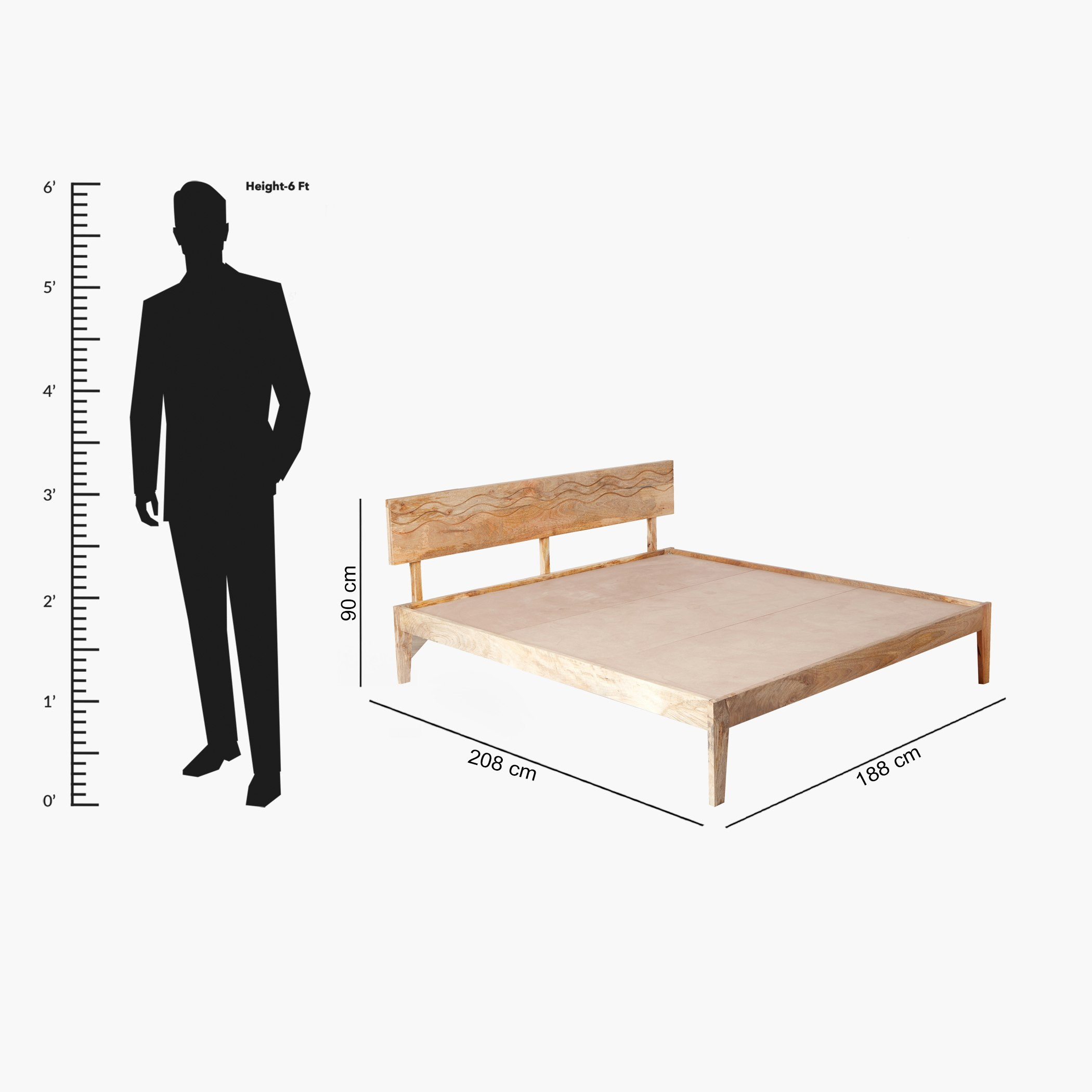 سرير كينج من الخشب الصلب من فلوريا - 180x200 سم-hbxfurniture-bedsandbedsets-beds-king-image-11