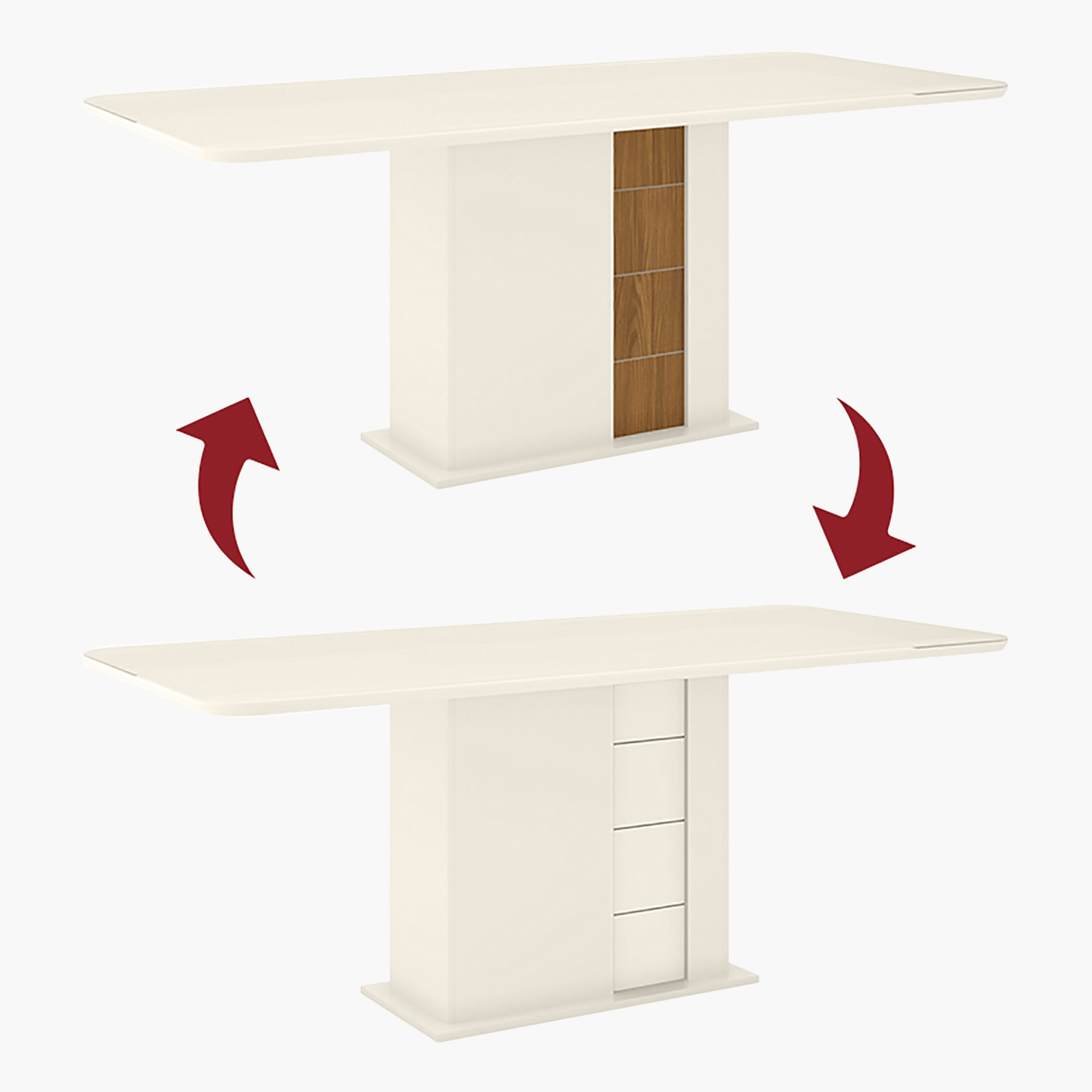 طاولة سفرة لـ 8 مقاعد بسطح زجاج من أوتس-hbxfurniture-diningroom-diningtables-eightseater-image-5