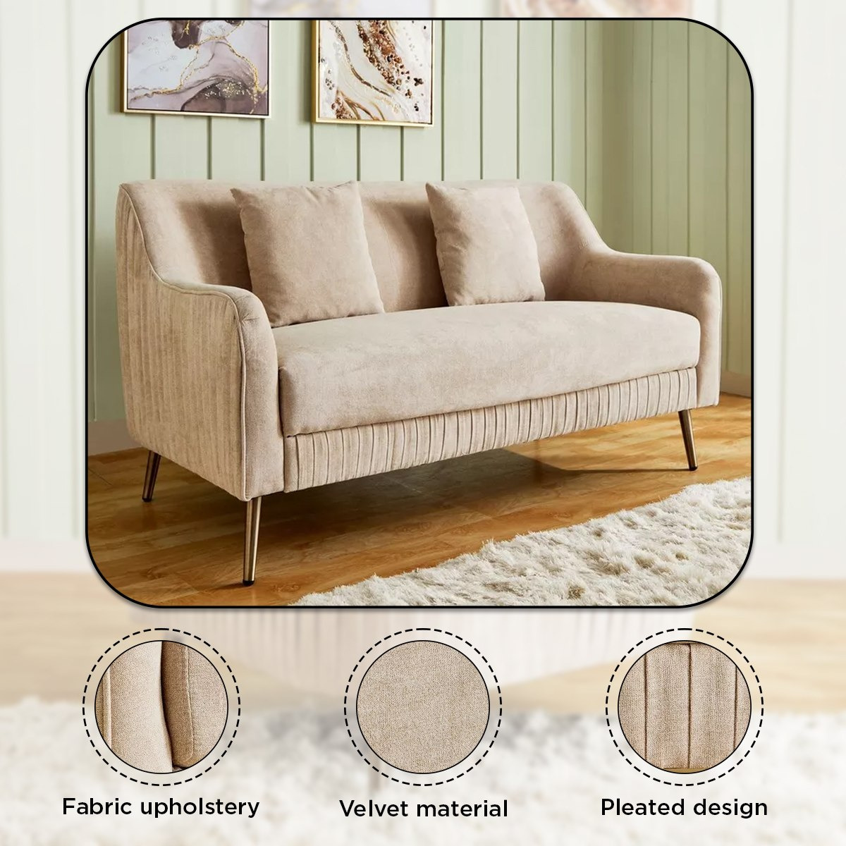 Seville 2-Seater Sofa with 2 Cushions-hbxlivingroom-sofasandarmchairs-sofas-image-6