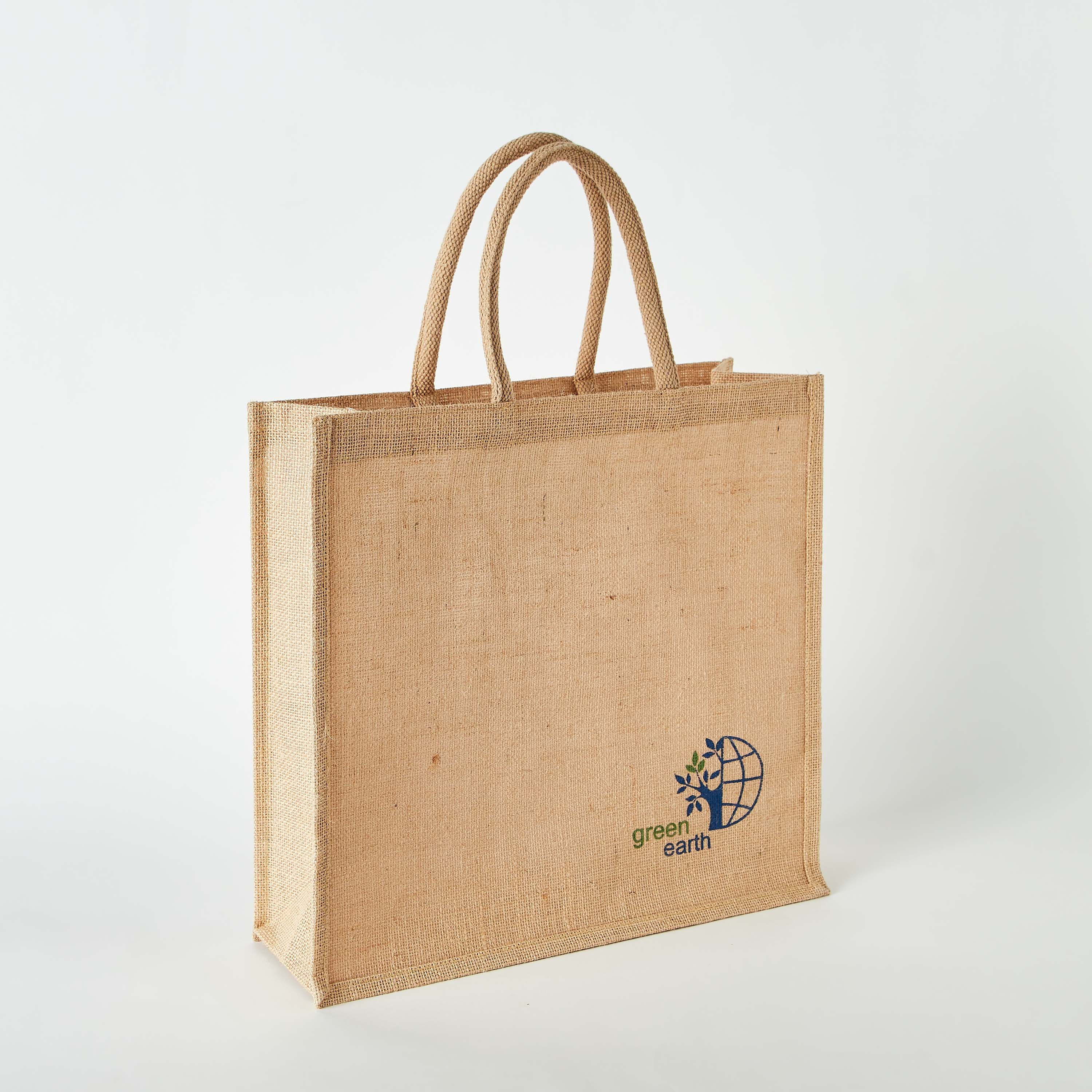 Go Green Earth Multiutility Jute Bag - 40x15x42 cm-hbxhomeware-hbxkitchen-image-5