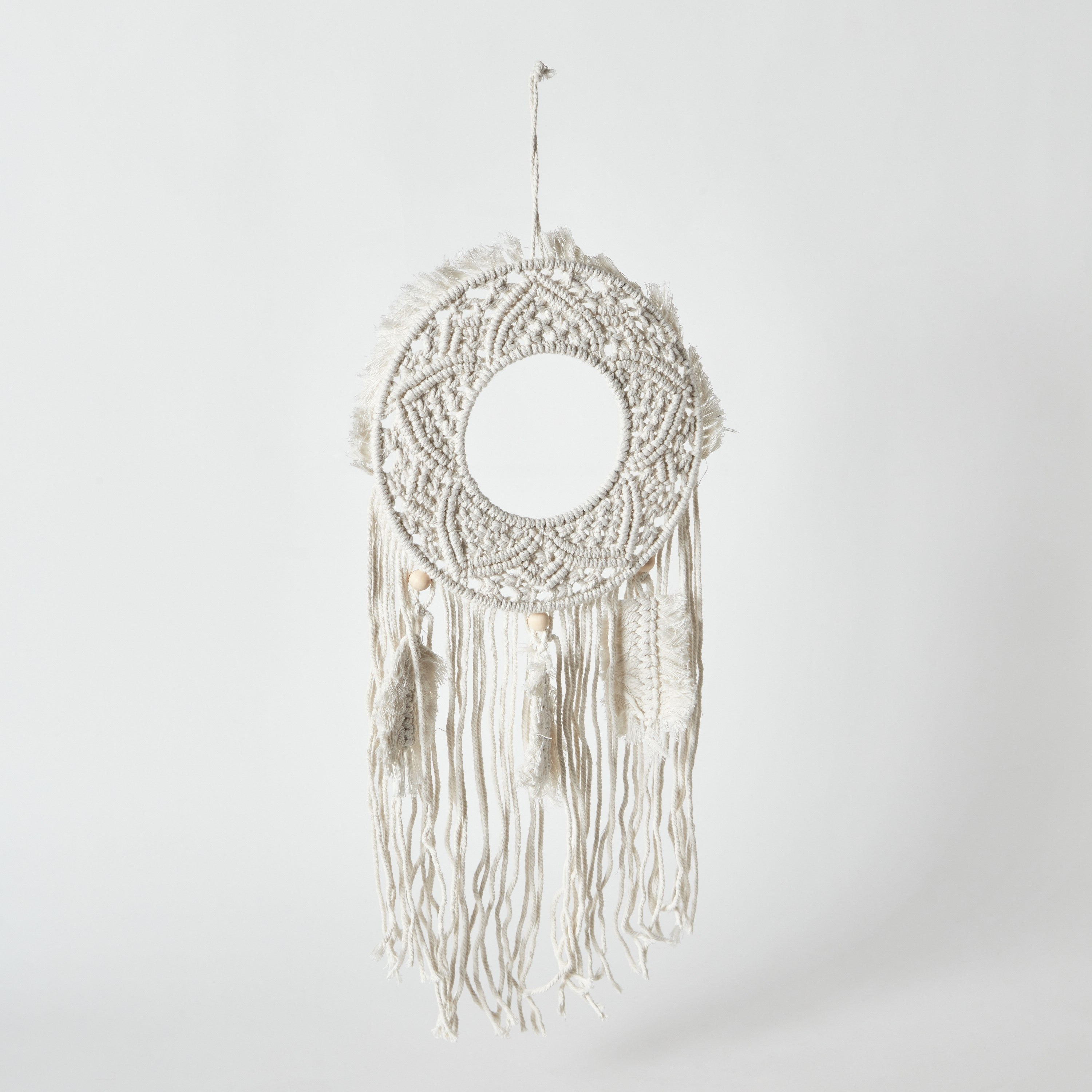 Terra Macrame Deocrative Wall Hanging - 30x70 cm-hbxdiningroom-walldecor-wallart-image-6