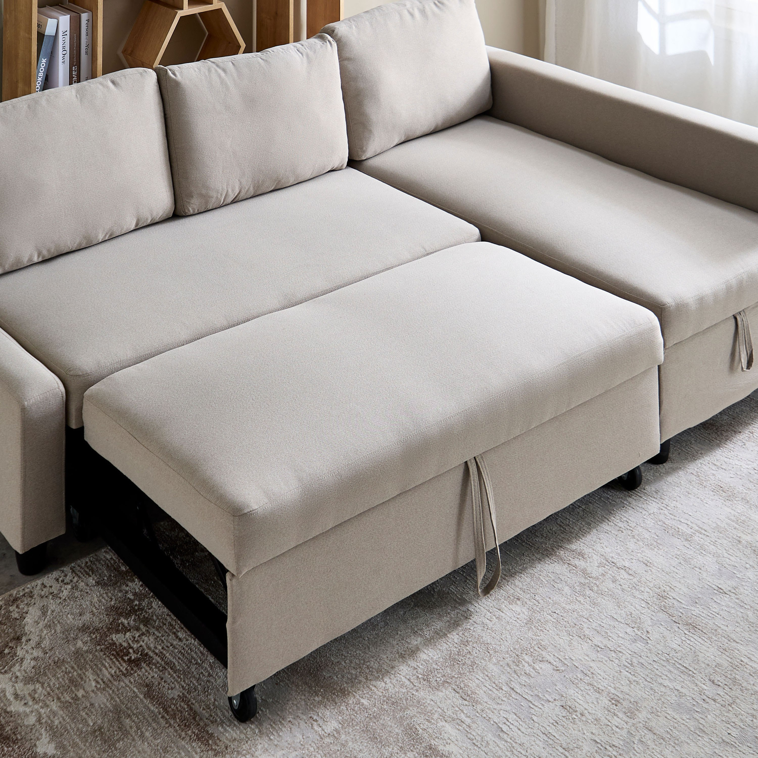Spacer 3-Seater Left Right Fabric Corner Sofa Bed with Storage-hbxfurniture-livingroom-sofasandsofasets-image-10