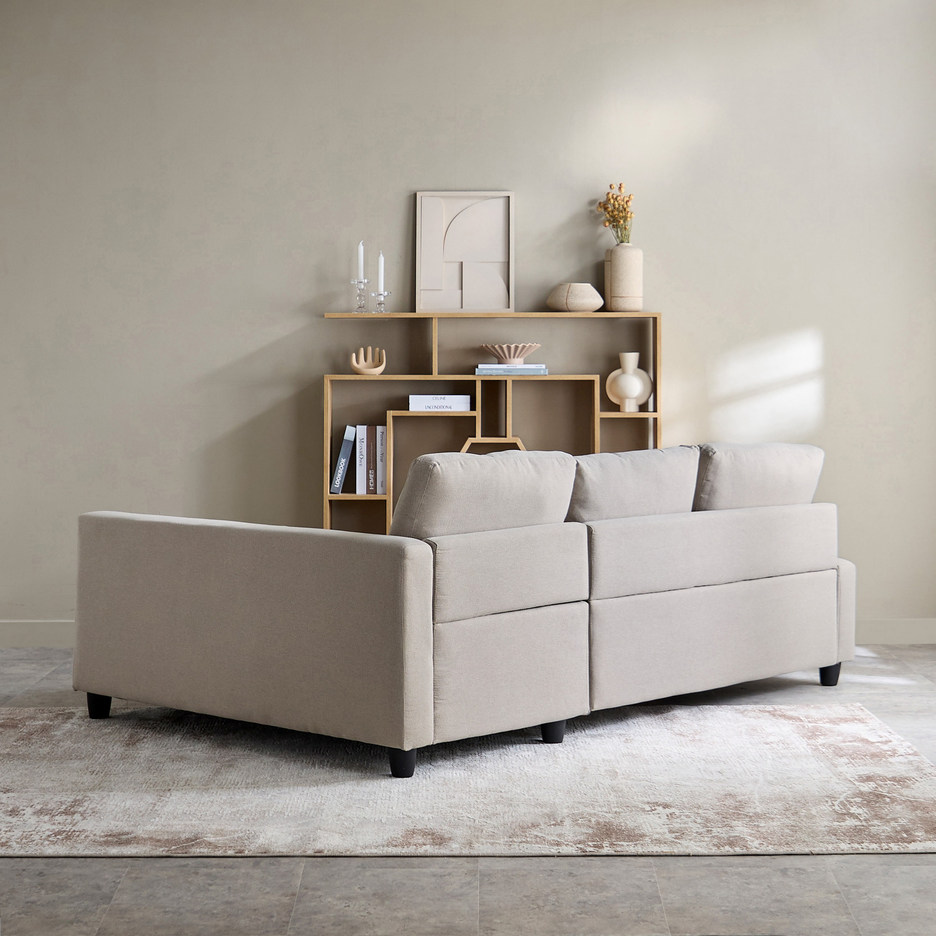 Spacer 3-Seater Left Right Fabric Corner Sofa Bed with Storage-hbxfurniture-livingroom-sofasandsofasets-image-6