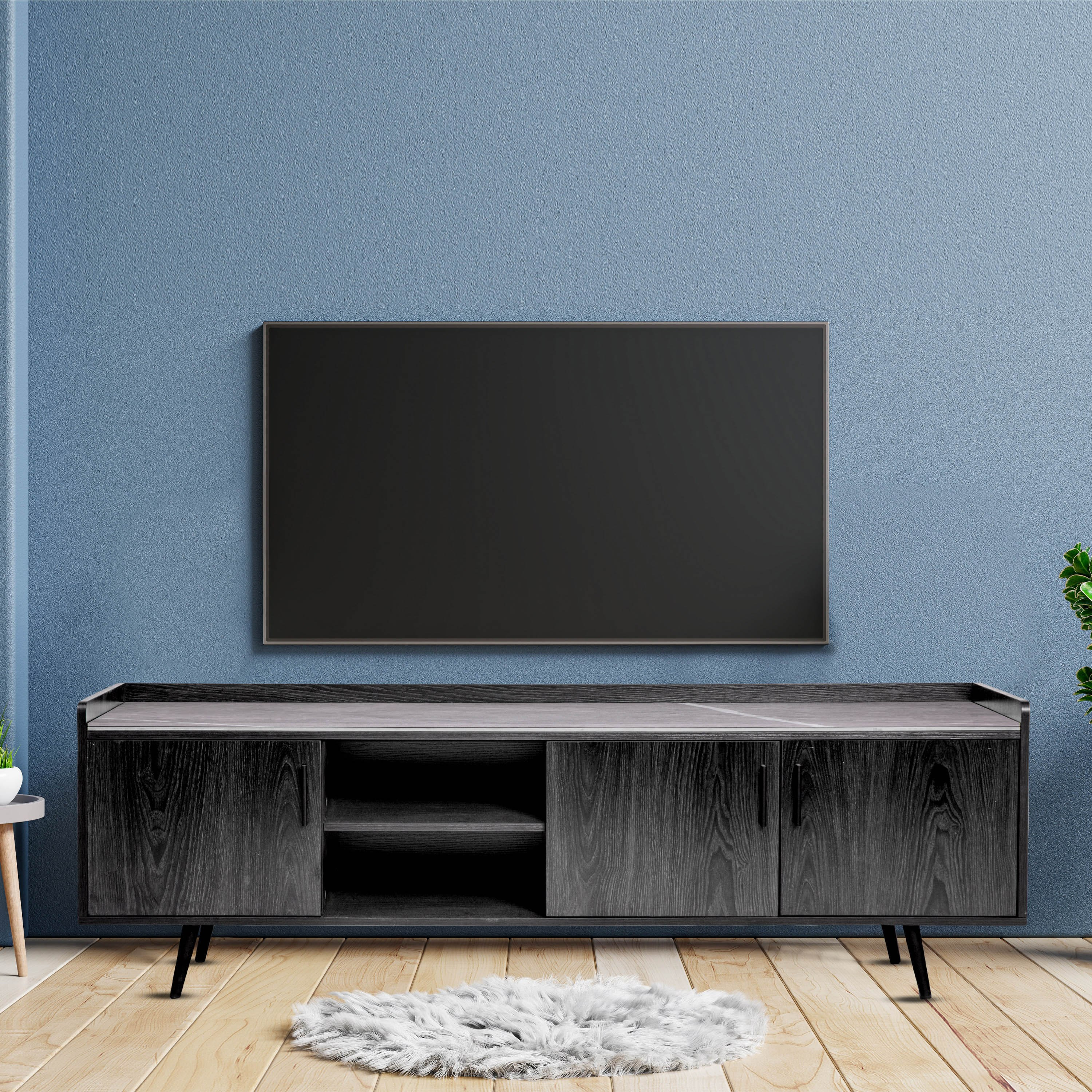 وحدة تلفاز من الحجر الملبد للأجهزة حتى 65 بوصة من مارويل-hbxlivingroom-mediaunitsandstorage-tvunits-image-1
