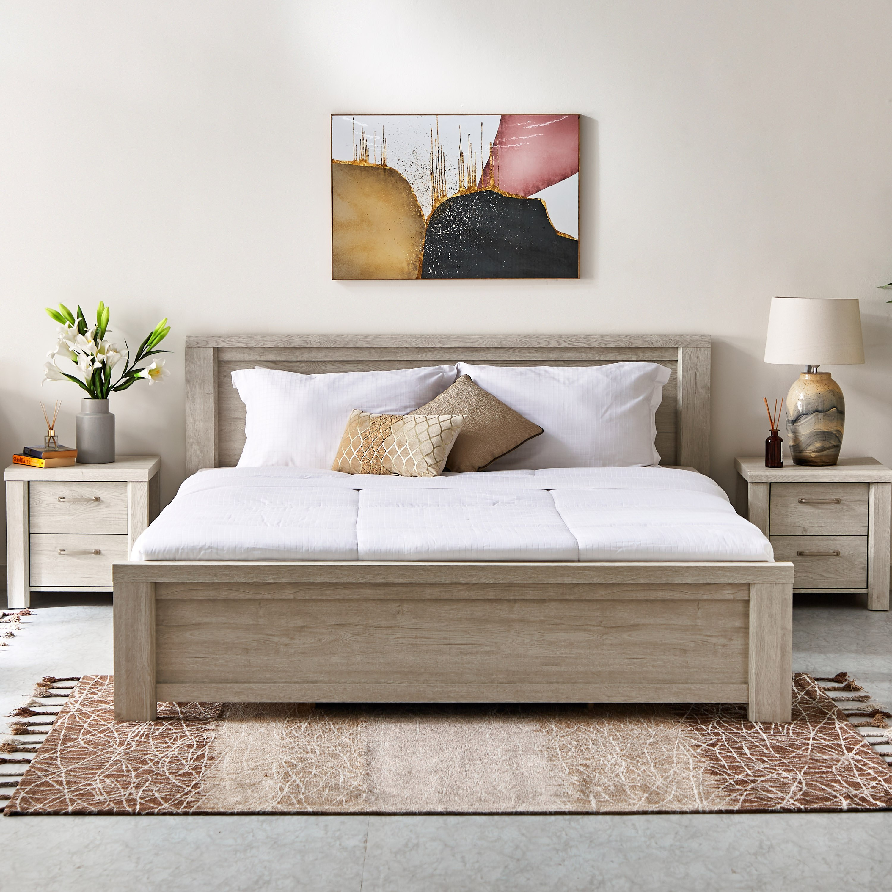 Aurelia 5-Piece King Bedroom Set - 180x200 cm-hbxbedroom-bedsandbedsets-bedroomsets-king-image-3