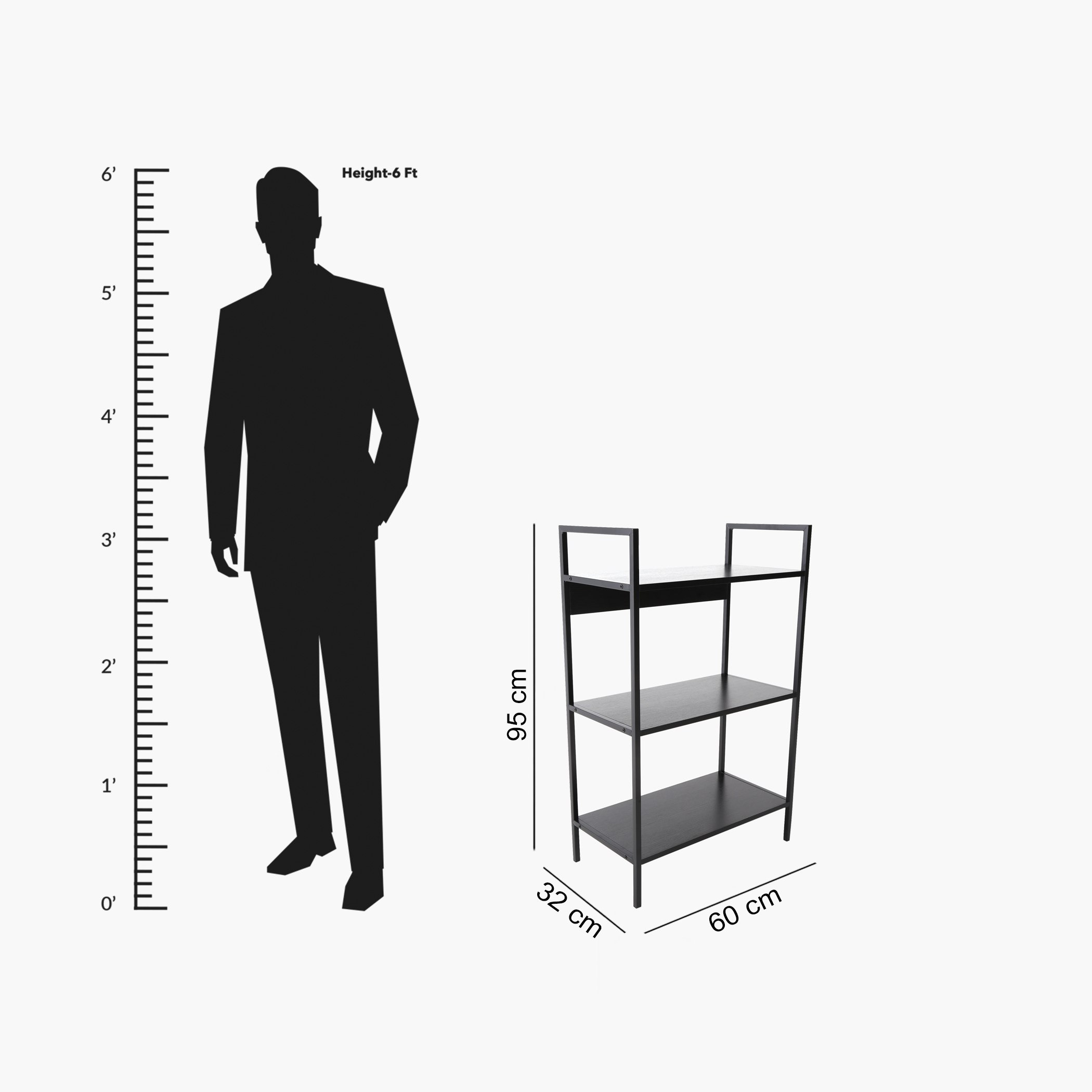 Movo Monty 3-Tier Multipurpose Shelving Unit-hbxfurniture-office-bookcases-image-9