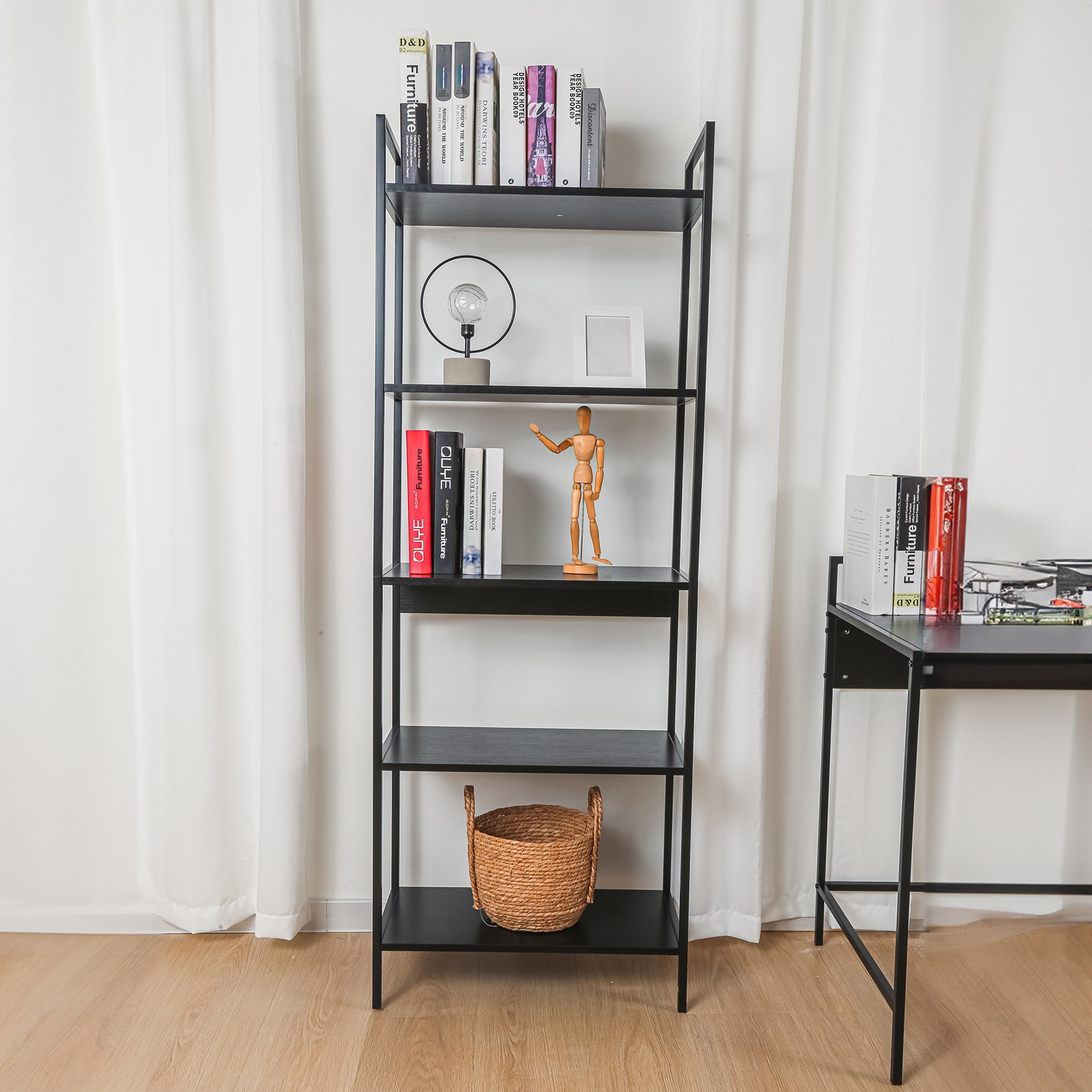 Movo Monty 5-Tier Multipurpose Shelving Unit-hbxfurniture-office-bookcases-image-2