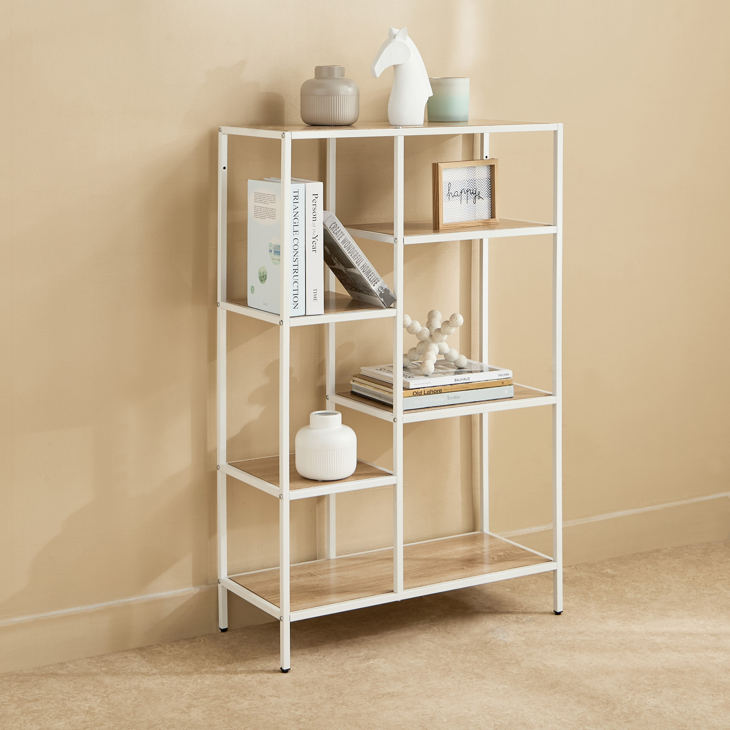 Urban Alford Small Multipurpose Shelving Unit-hbxfurniture-office-bookcases-image-2