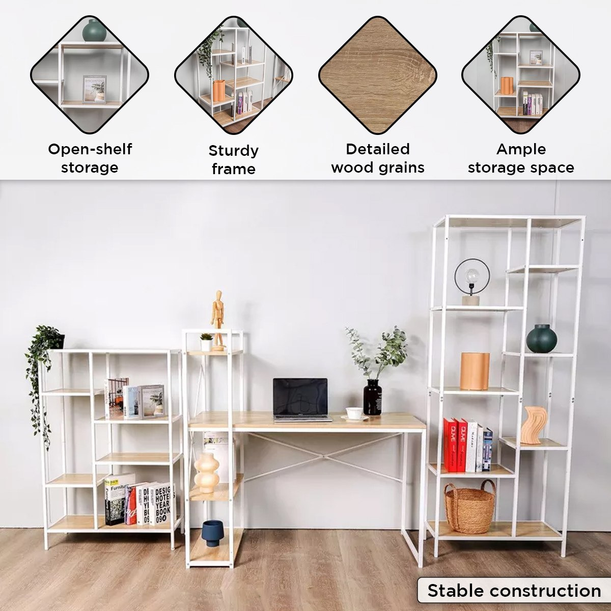 Urban Alford Small Multipurpose Shelving Unit-hbxfurniture-office-bookcases-image-3