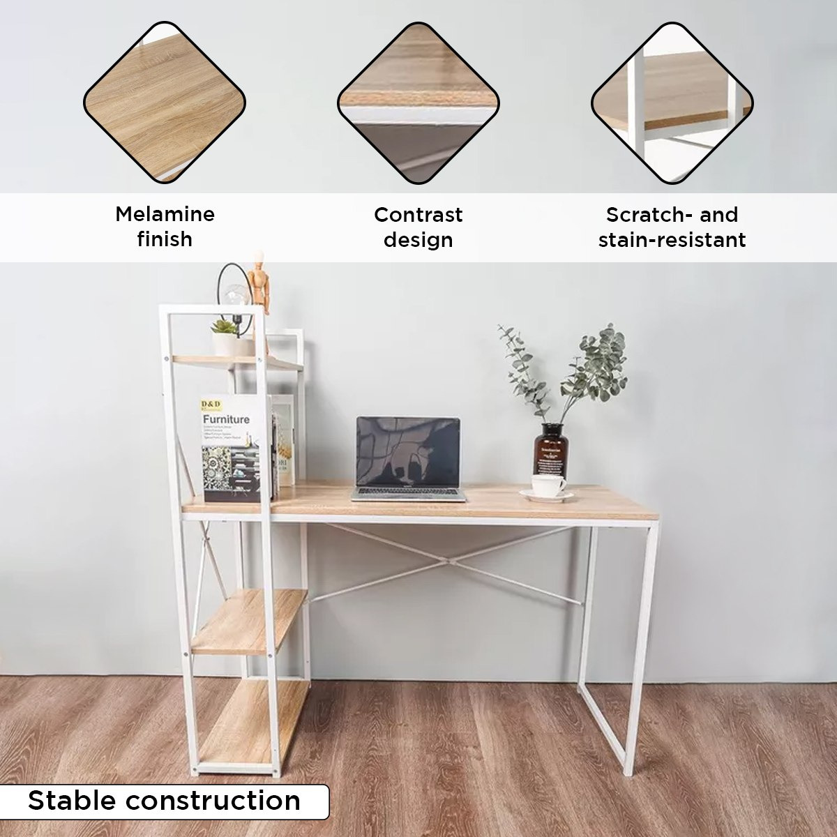Urban Alford Large Study Desk with Bookcase-hbxfurniture-office-desks-image-10