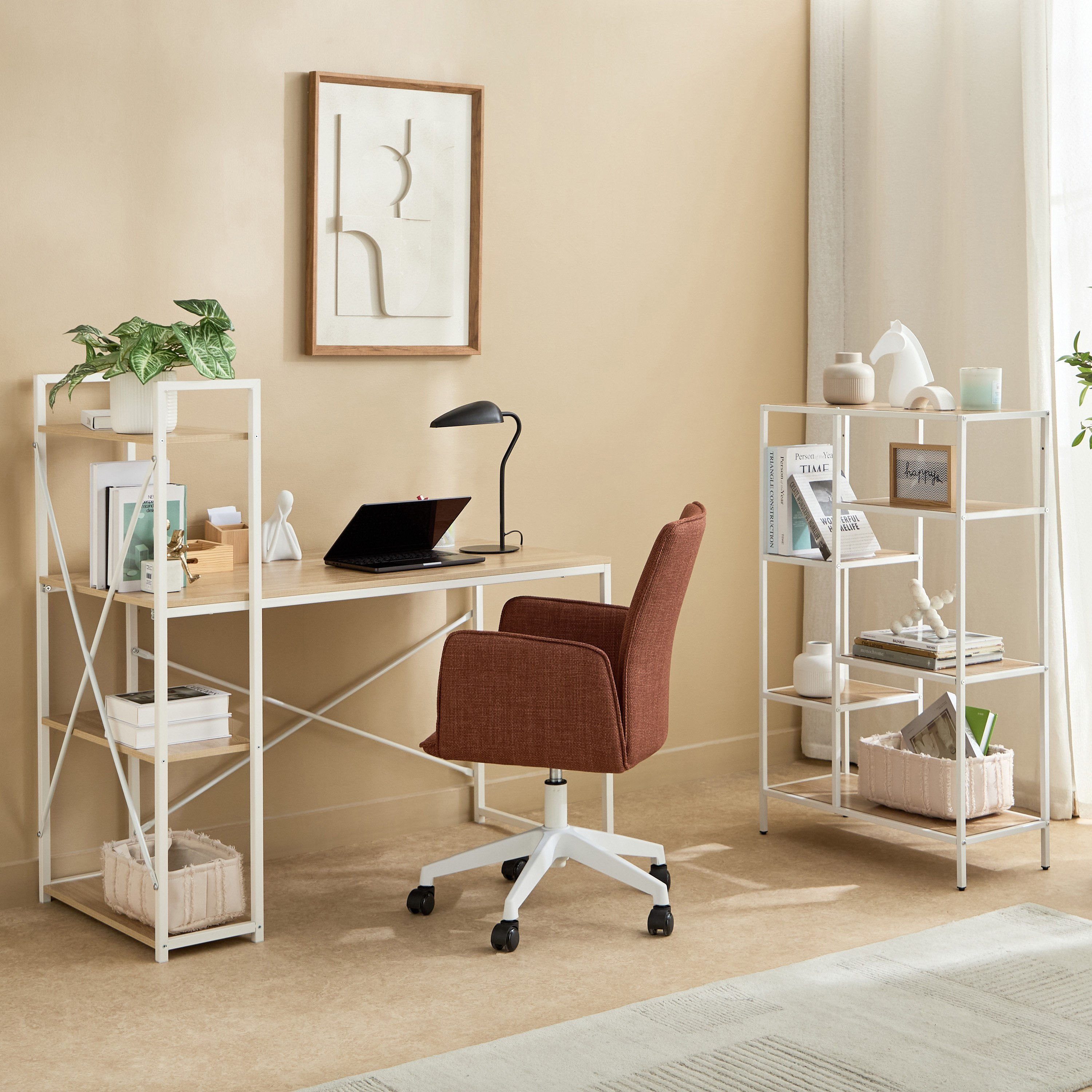 Urban Alford Large Study Desk with Bookcase-hbxfurniture-office-desks-image-7