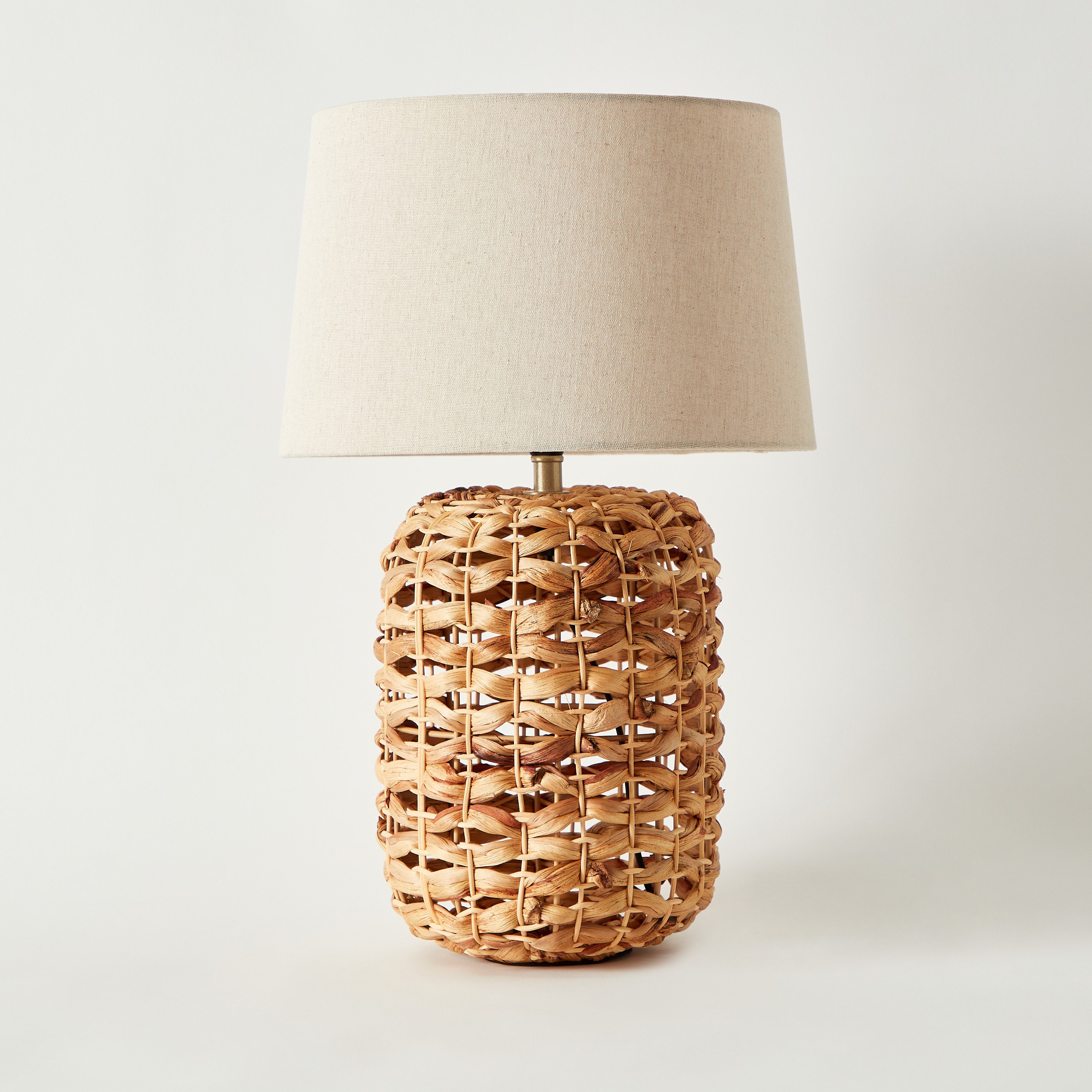 Berlin Natural Water Hyacinth Table Lamp - 30x30x48 cm-hbxlivingroom-lighting-tablelamps-image-7