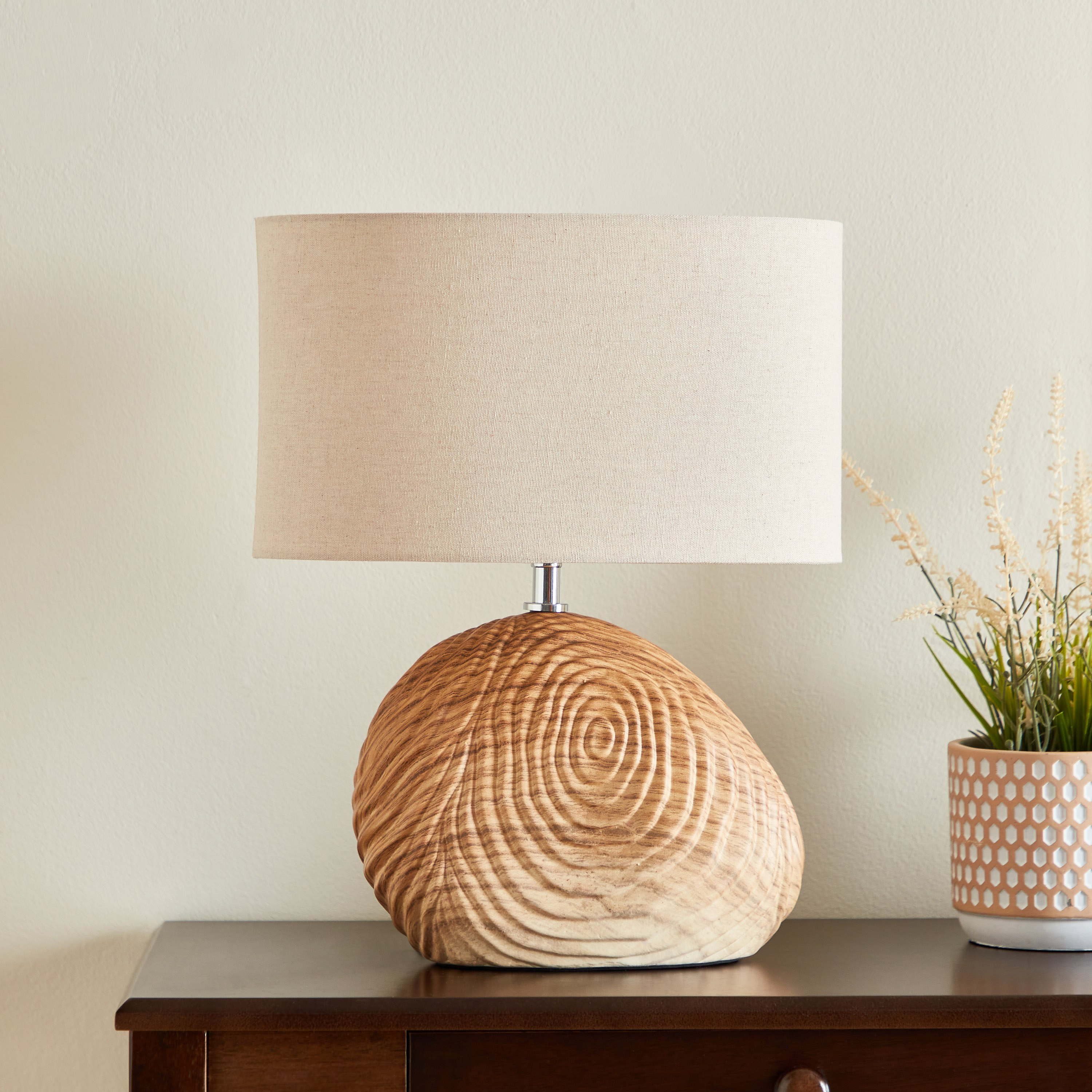 مصباح طاولة سيراميك وخشب من برلين - 34x20x44.5 سم-hbxlivingroom-lighting-tablelamps-image-1