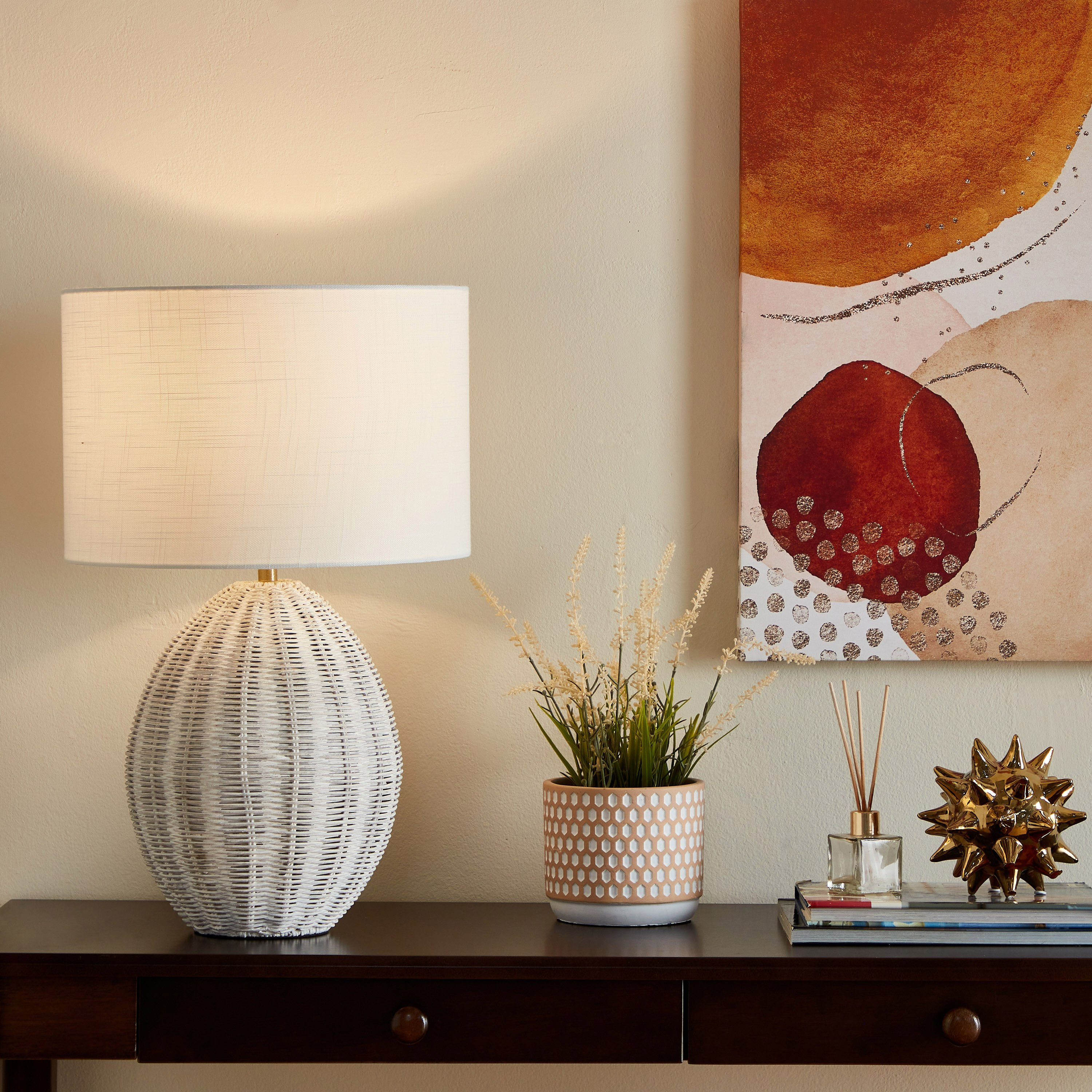 Berlin Natural Rattan Table Lamp - 34x34x54 cm-hbxlivingroom-lighting-tablelamps-image-5