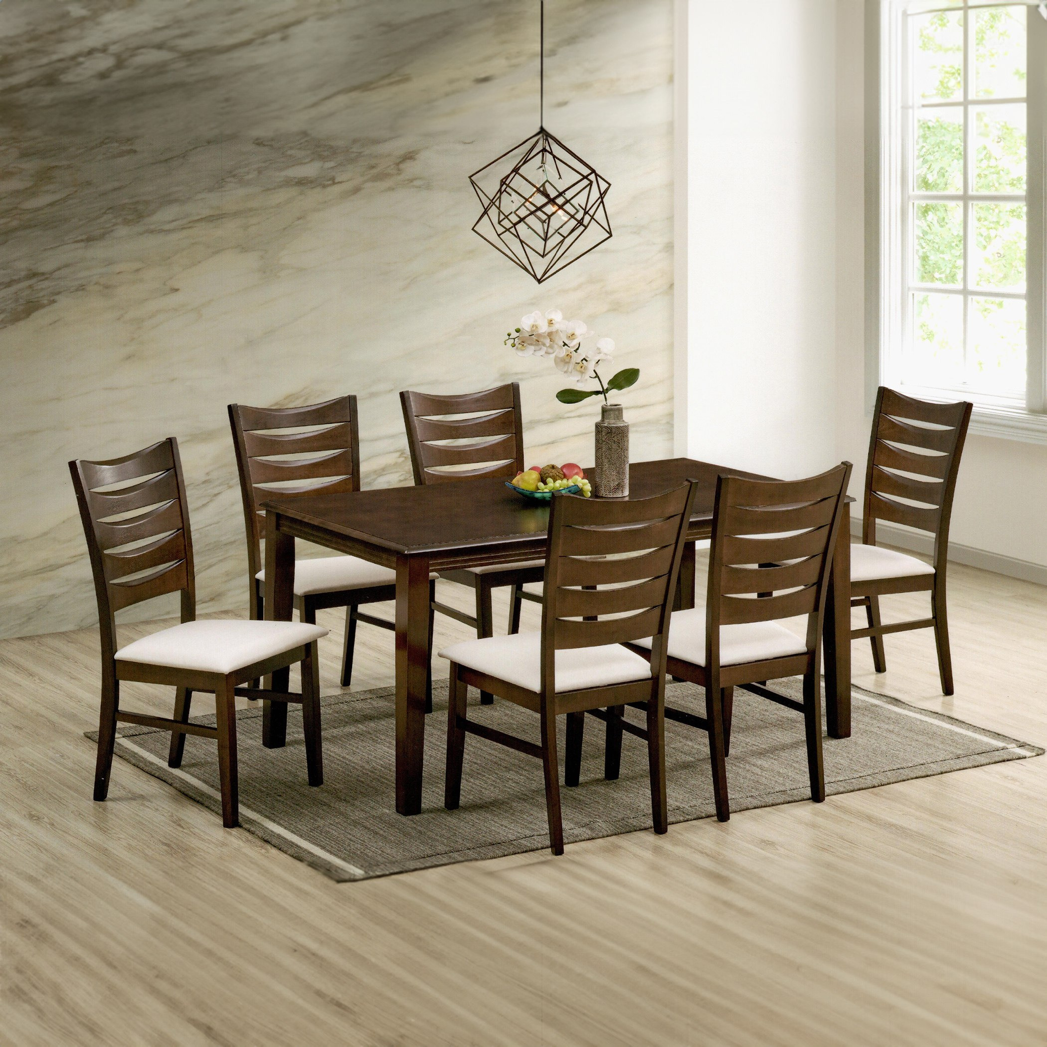 Simpson 6-Seater Dining Set-hbxfurniture-diningtablesandsets-diningsets-sixseater-image-1