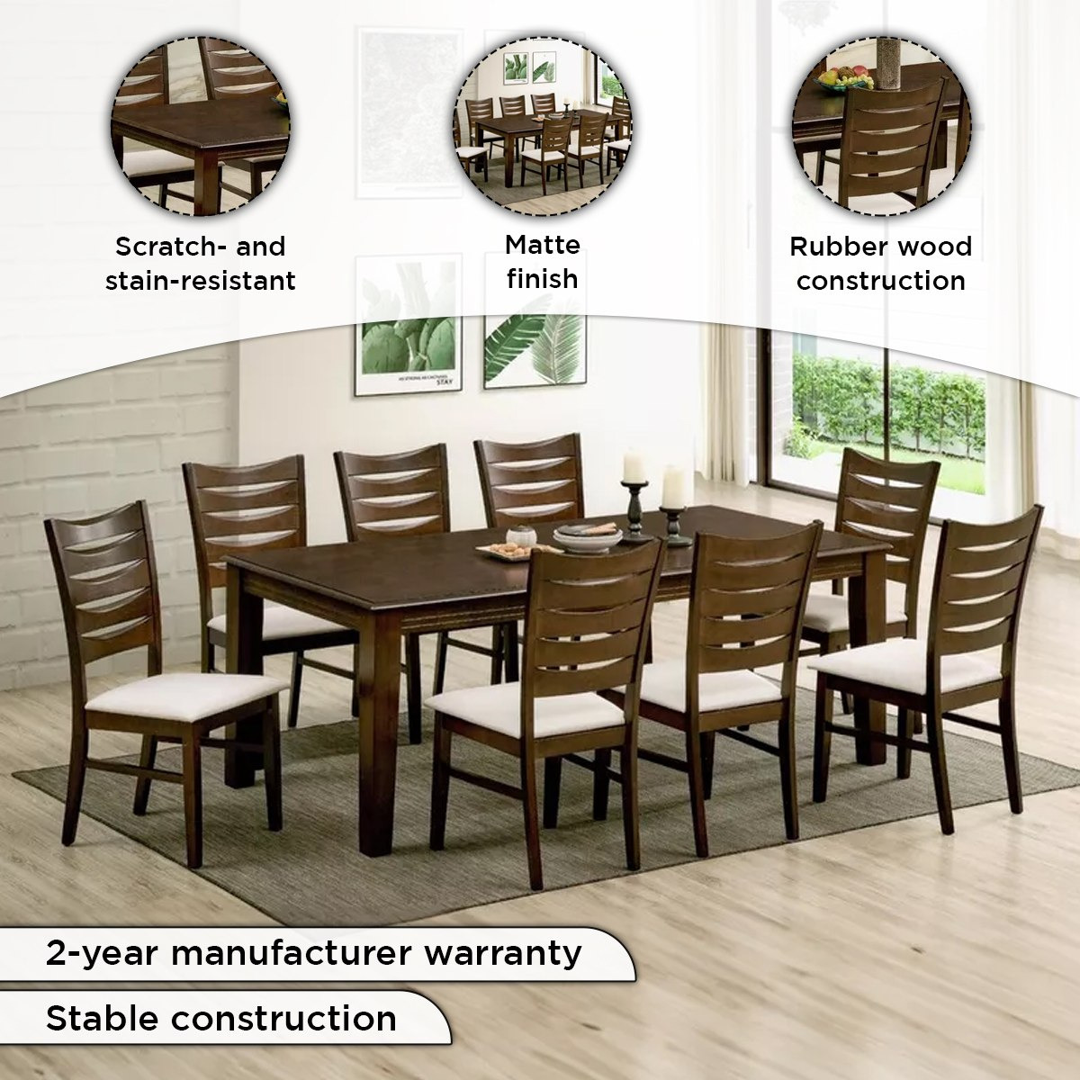 طقم سفرة 8 مقاعد من سيمبسون-hbxfurniture-diningtablesandsets-diningsets-eightseater-image-6