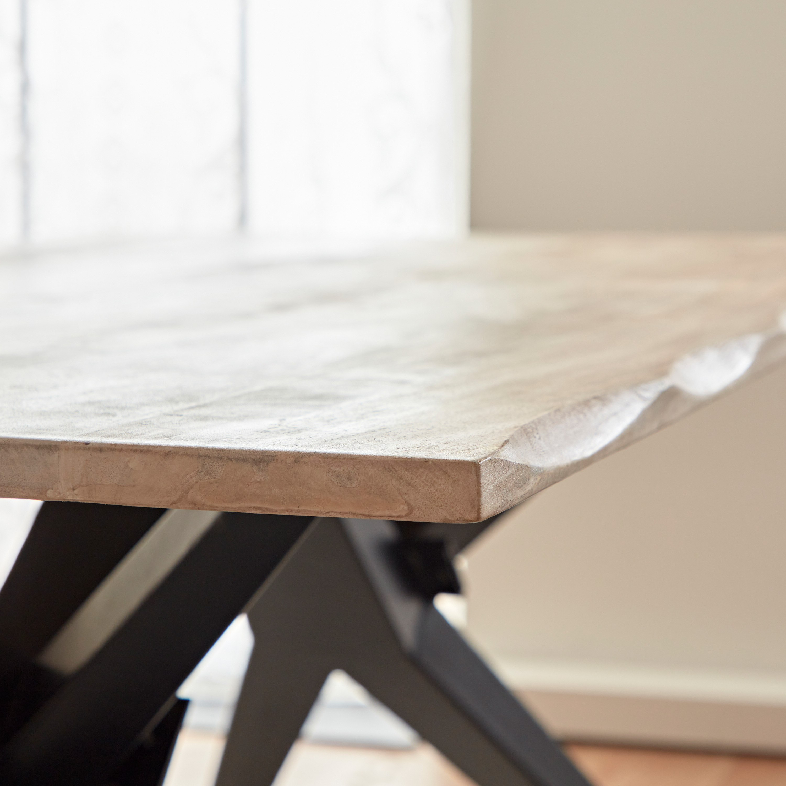Giada 6-Seater Live Edge Solid Wood Dining Table-hbxdiningroom-diningtablesandsets-diningtables-sixseater-image-5