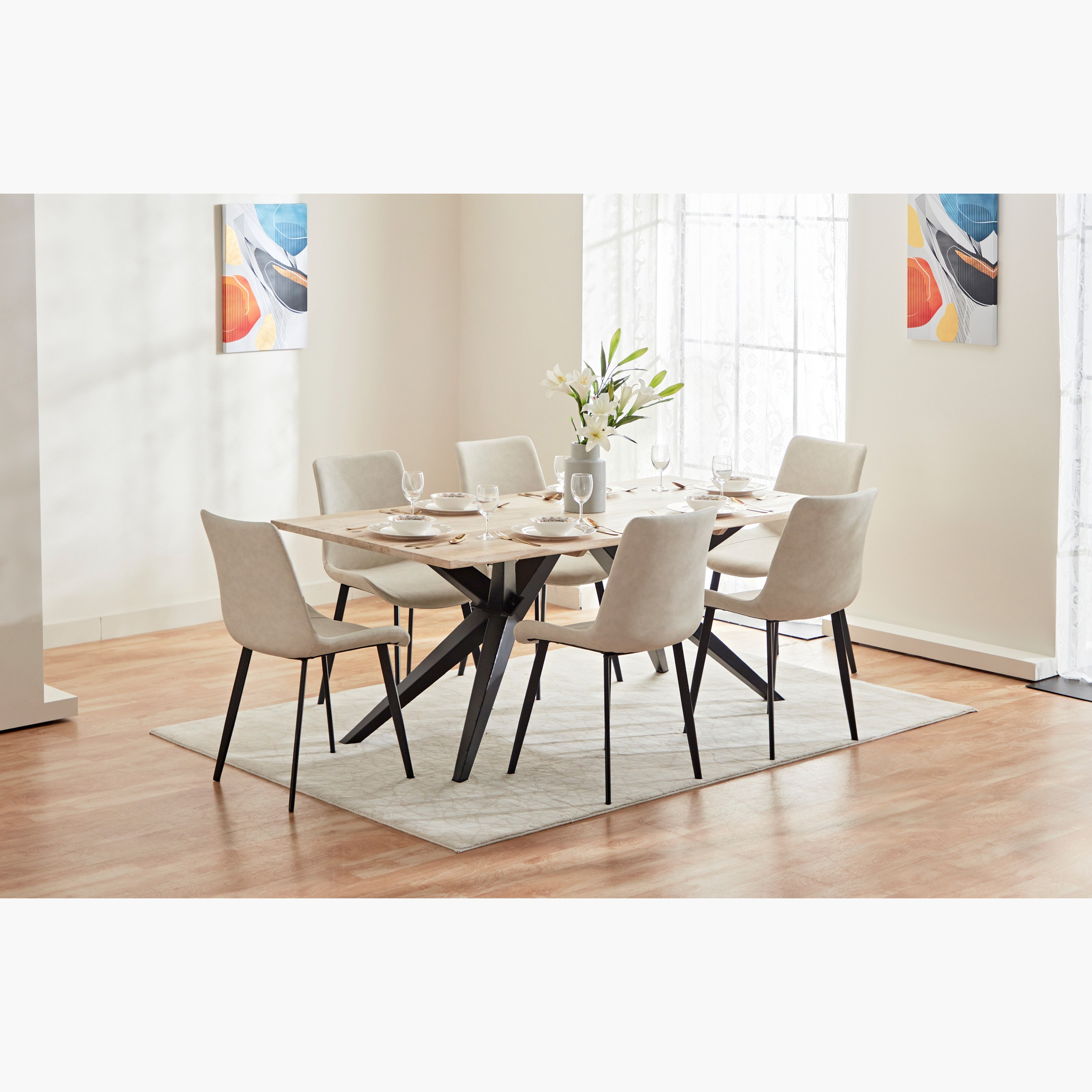 Giada 6-Seater Live Edge Solid Wood Dining Table-hbxdiningroom-diningtablesandsets-diningtables-sixseater-image-7