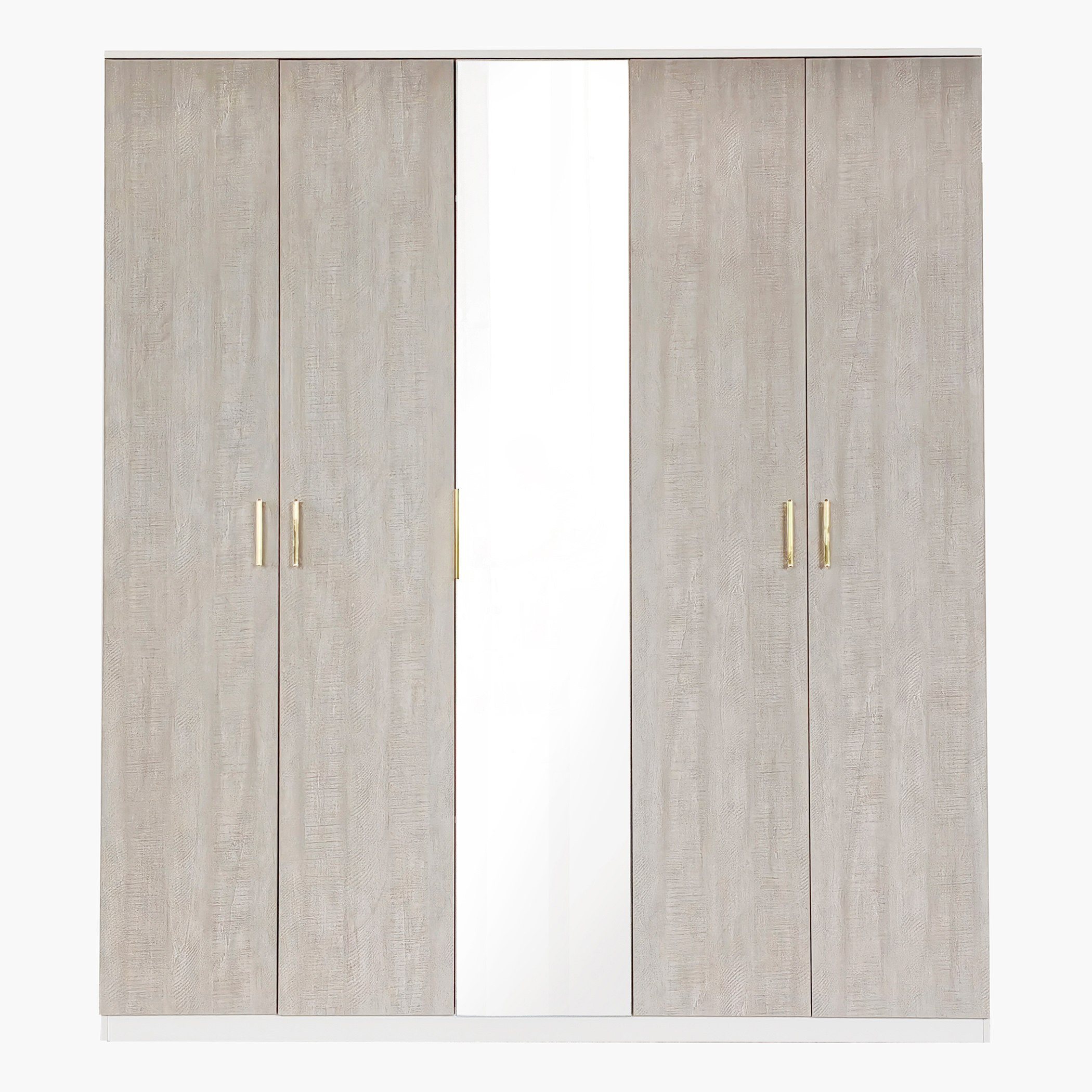 خزانة ملابس 5 أبواب بمرآة من نورا-hbxfurniture-wardrobes-image-3