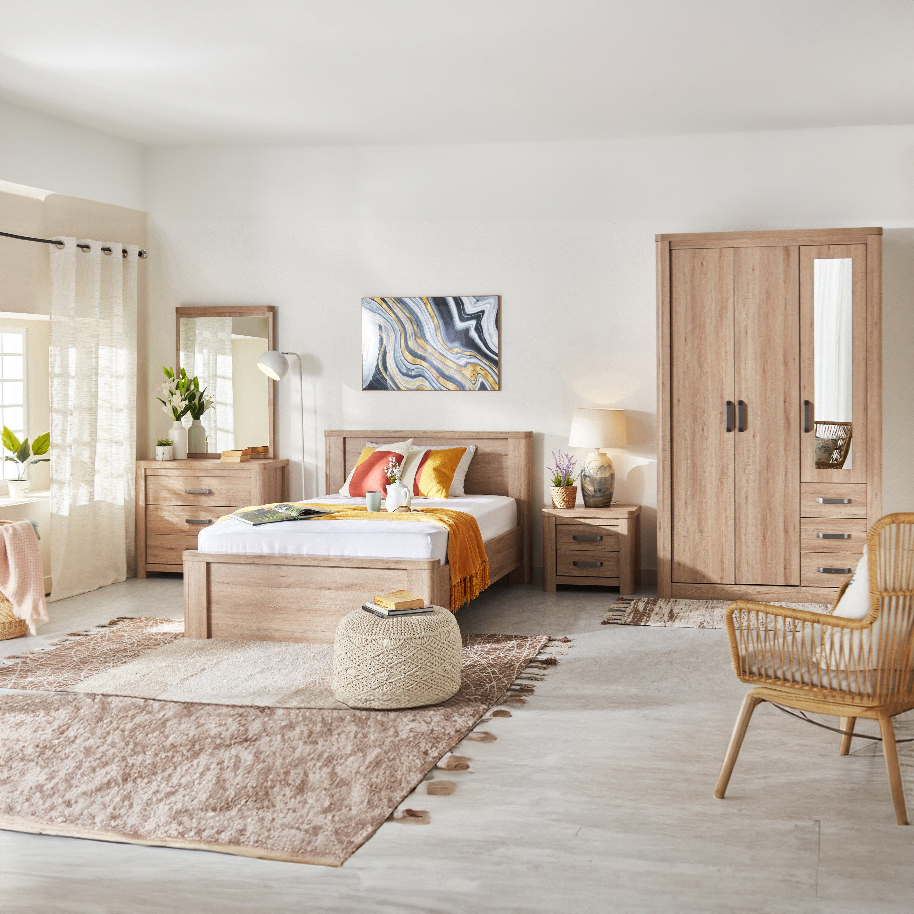 Movo Olivos Twin Bed - 120x200 cm-hbxbedroom-bedsandbedsets-beds-twin-image-10