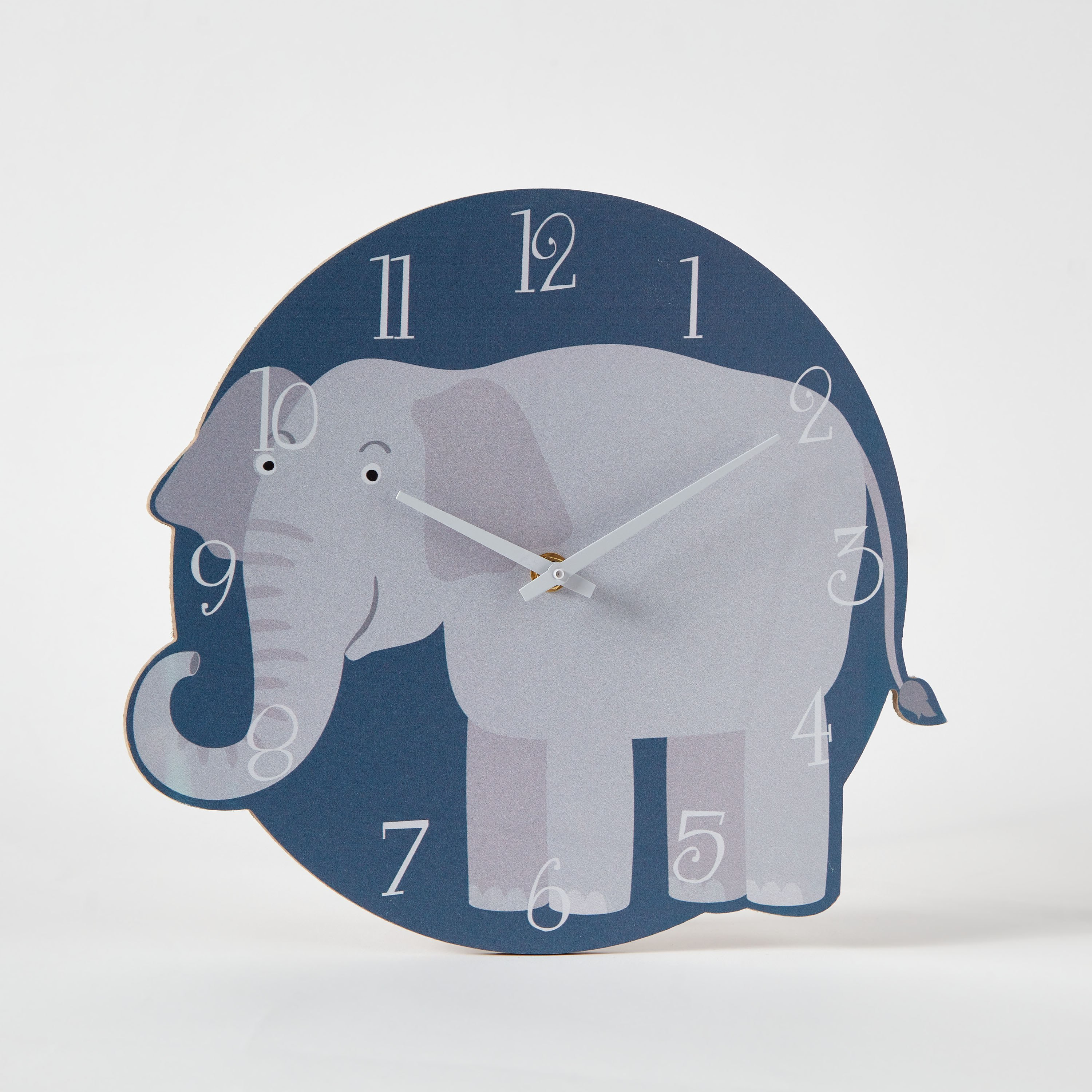 ساعة حائط بتصميم فيل من فيو - 30x27x3.5 سم-hbxhomeware-hbxkidsandyouth-image-5