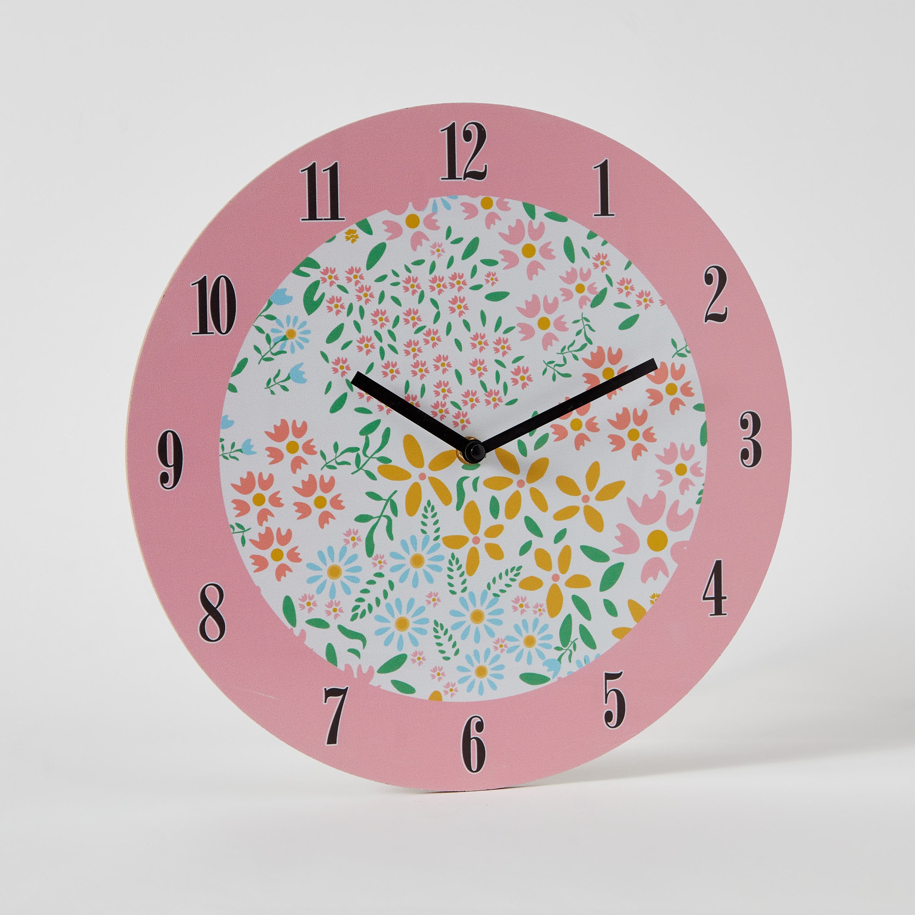 Fio Floral Wall Clock - 33x33x3.5 cm-hbxhomeware-hbxkidsandyouth-image-5