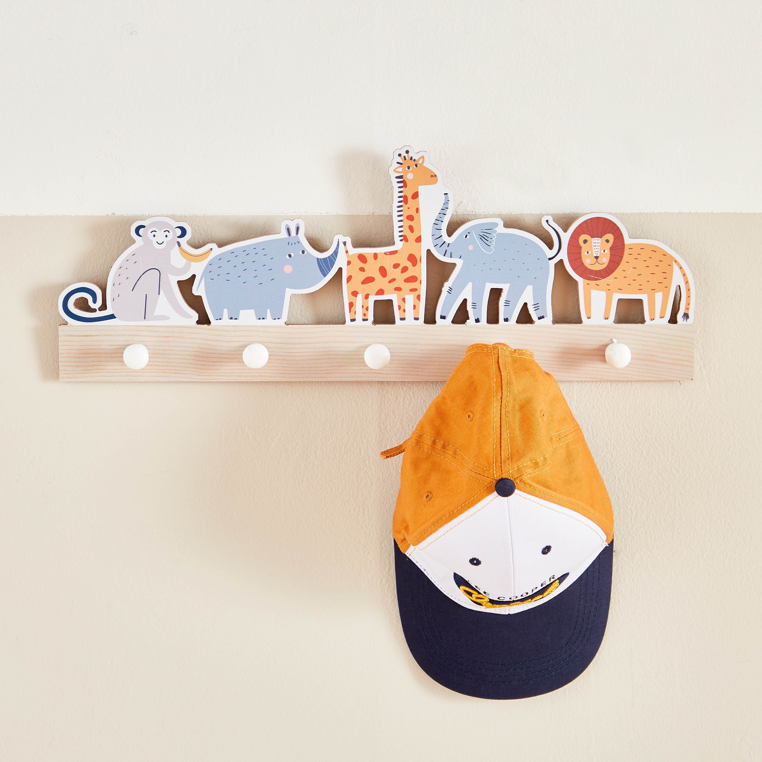 خطاف حائط إم دي إف من فيو - 50x18.5x4 سم-hbxhomeware-hbxkidsandyouth-image-1