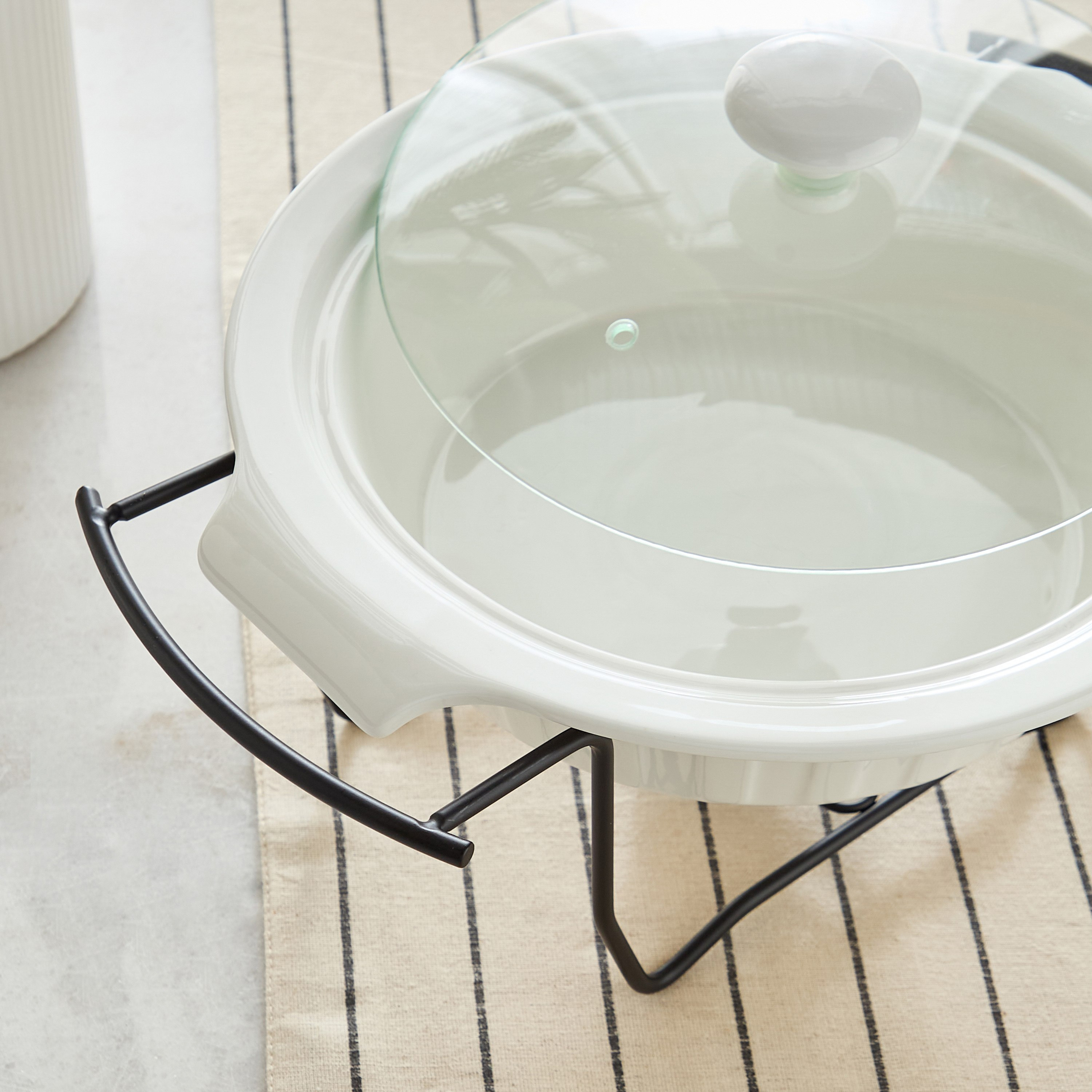 Supreme Round Food Warmer - 26 cm-hbxdecorandfurnishings-tabletop-serveware-image-4