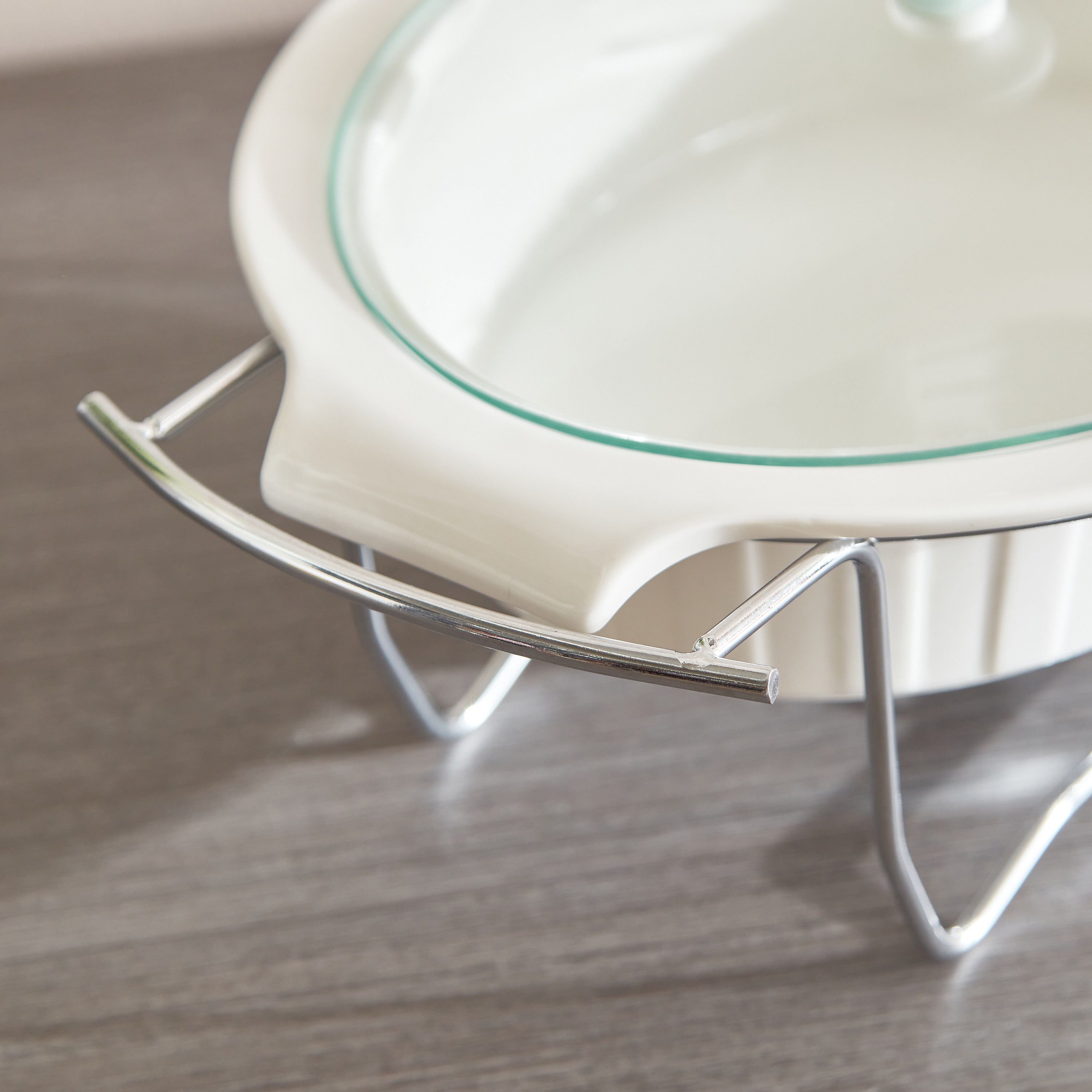 مسخن طعام بيضاوي من سوبريم - 25 سم-hbxdecorandfurnishings-tabletop-serveware-image-6