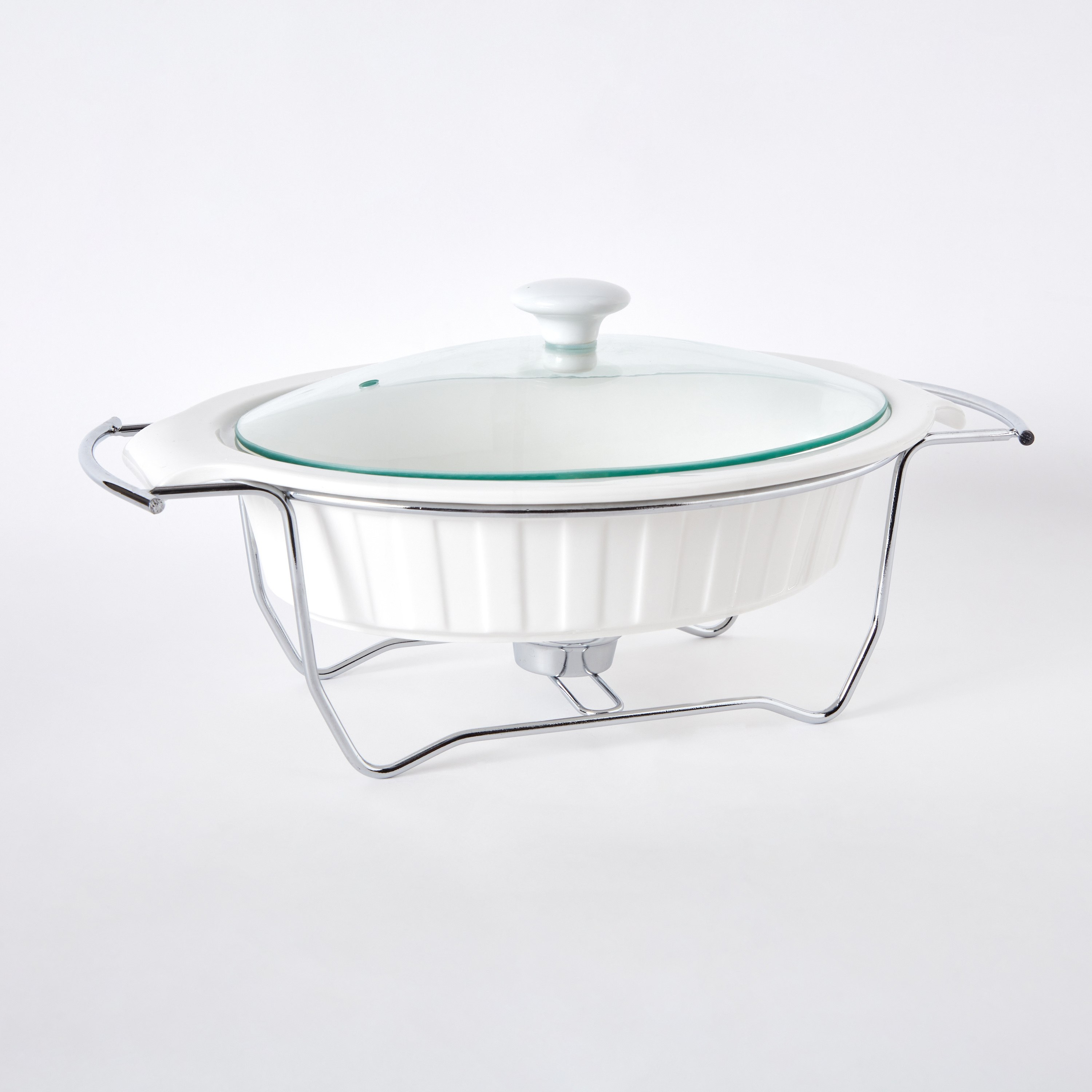 مسخن طعام بيضاوي من سوبريم - 25 سم-hbxdecorandfurnishings-tabletop-serveware-image-9