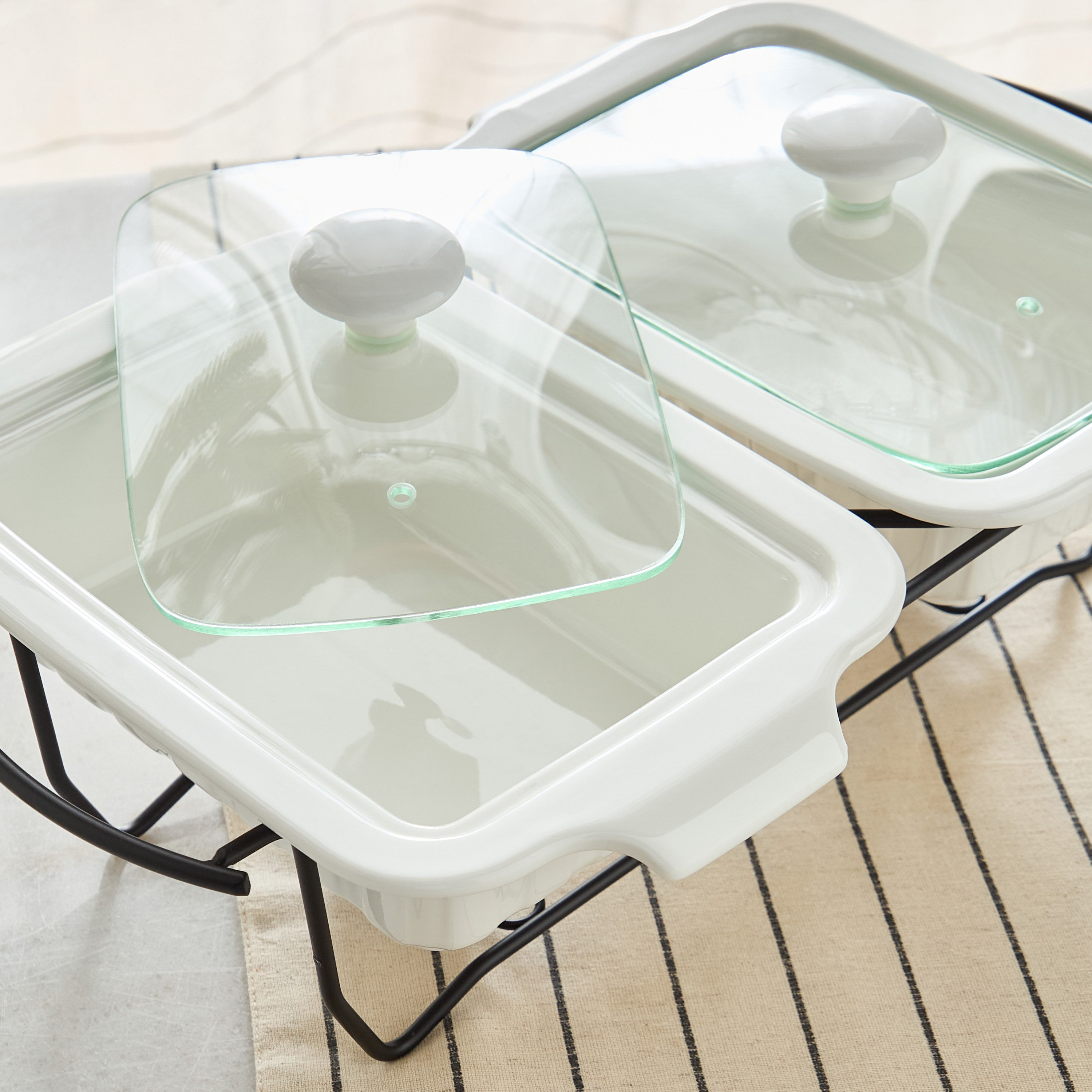 Supreme Twin Food Warmer - 28 cm-hbxdecorandfurnishings-tabletop-serveware-image-4