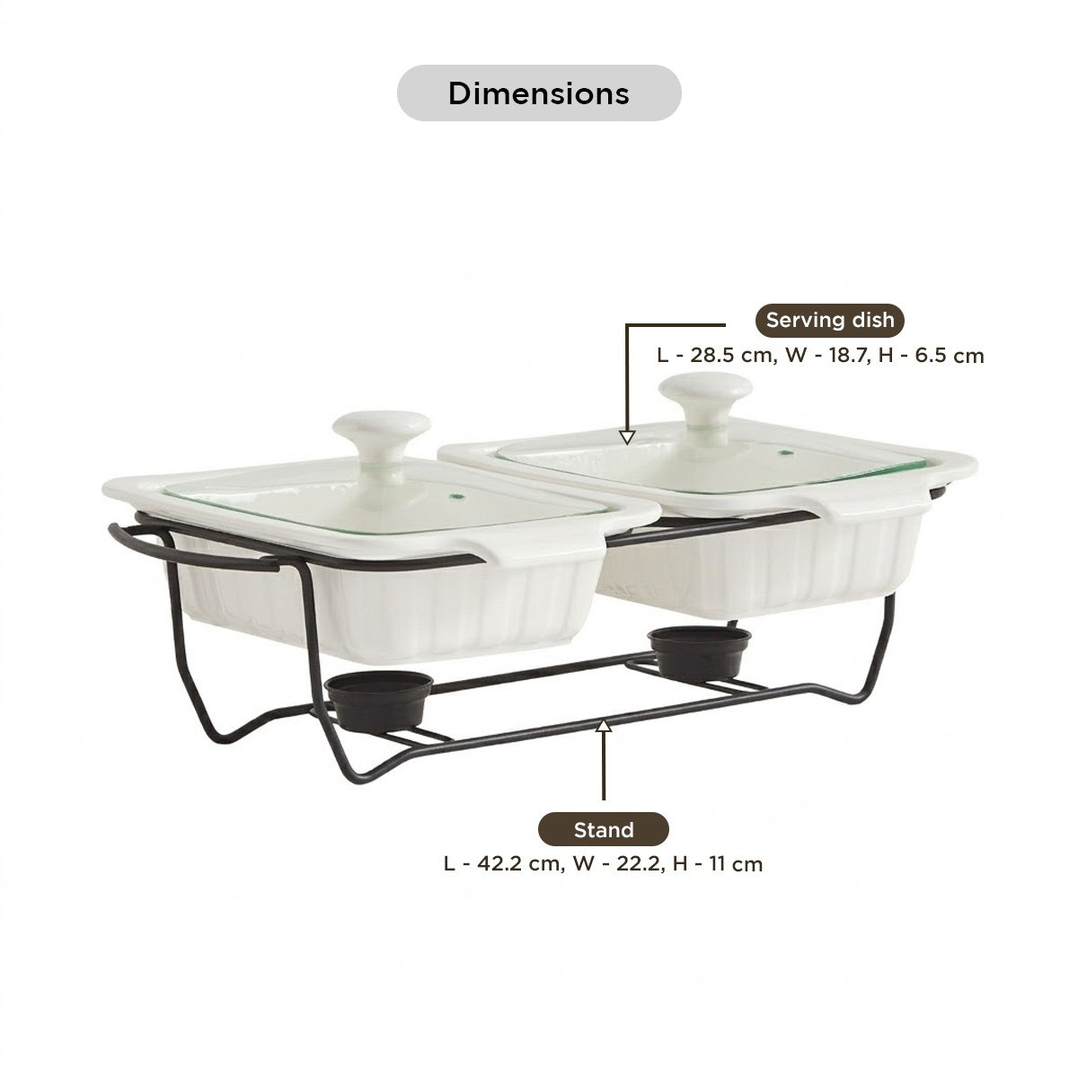 مسخّن طعام مزدوج - ليا - 28 سم-hbxdecorandfurnishings-tabletop-serveware-image-10