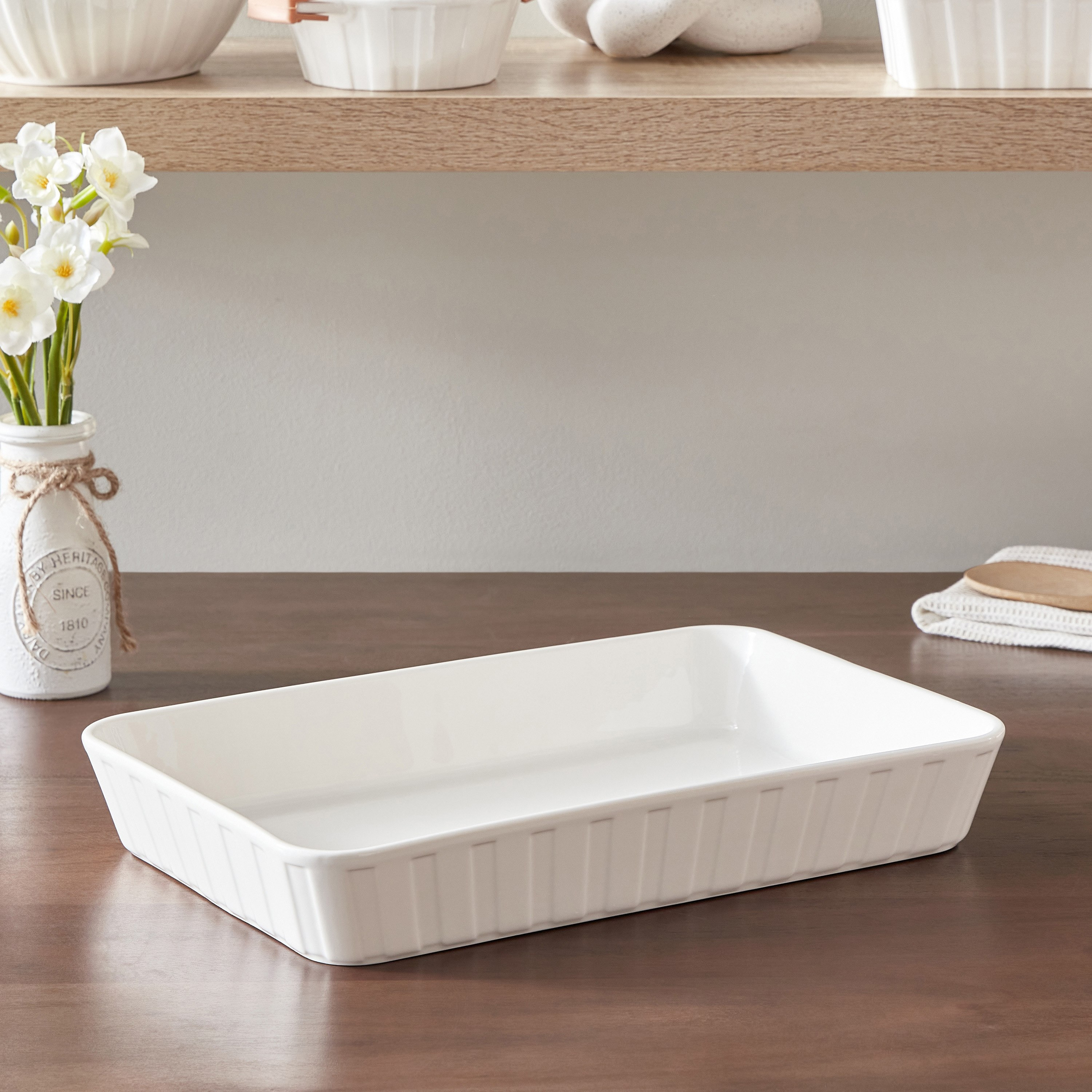 صحن مستطيل من سوبريم - 24 سم-hbxdecorandfurnishings-tabletop-serveware-image-2