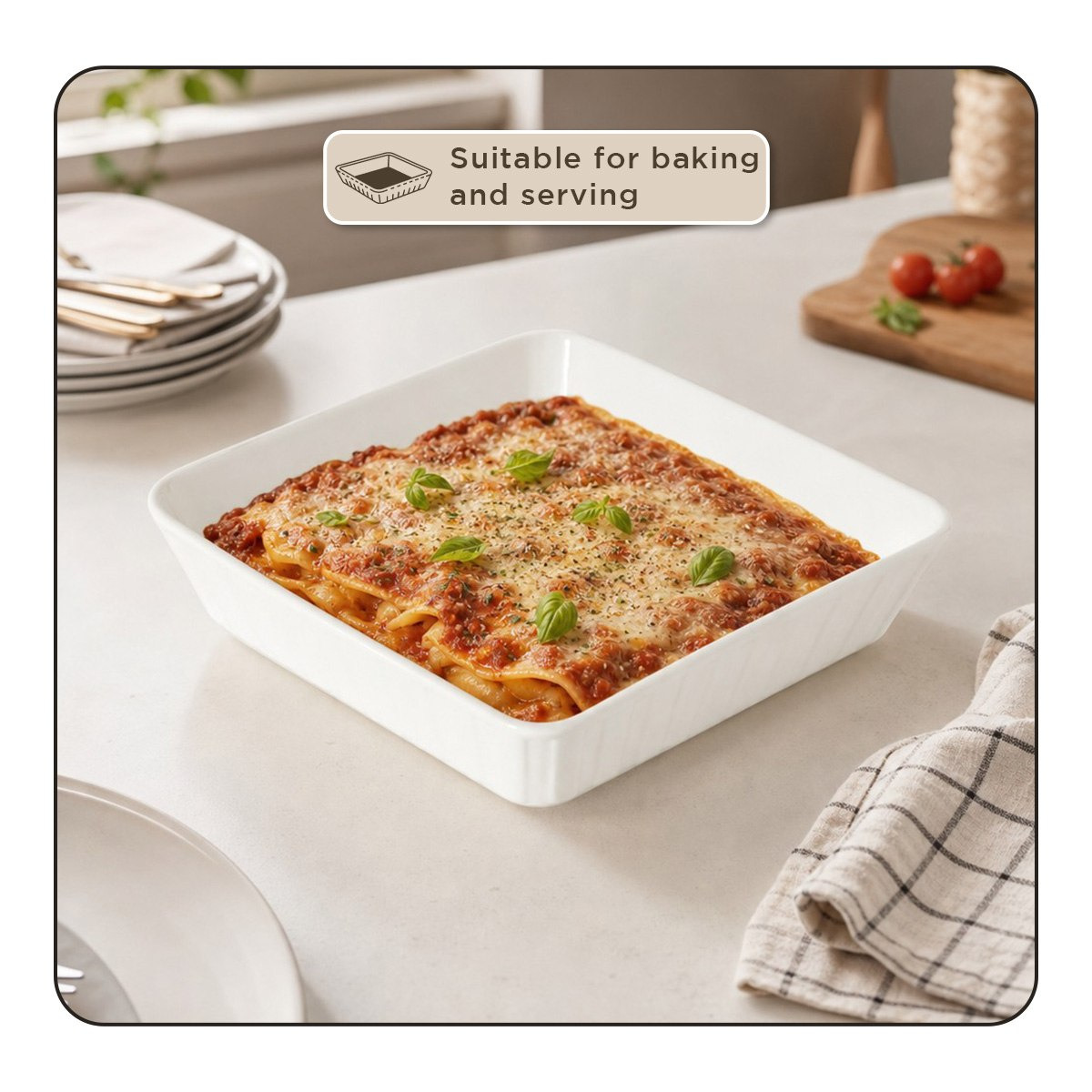 صحن خبز مربع من سوبريم - 25 سم-hbxdecorandfurnishings-tabletop-serveware-image-8