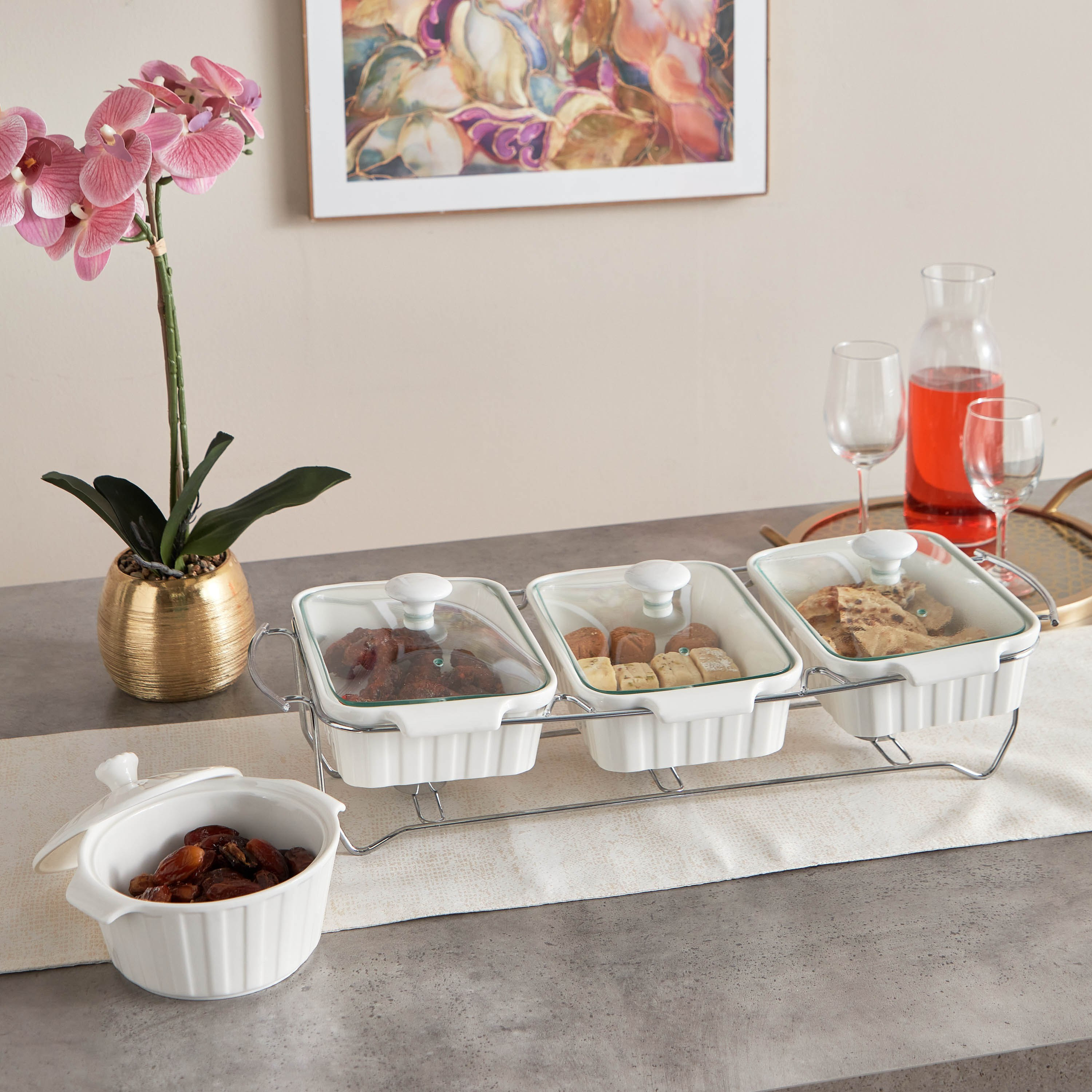 Supreme Round Food Warmer - 19 cm-hbxdecorandfurnishings-tabletop-serveware-image-6